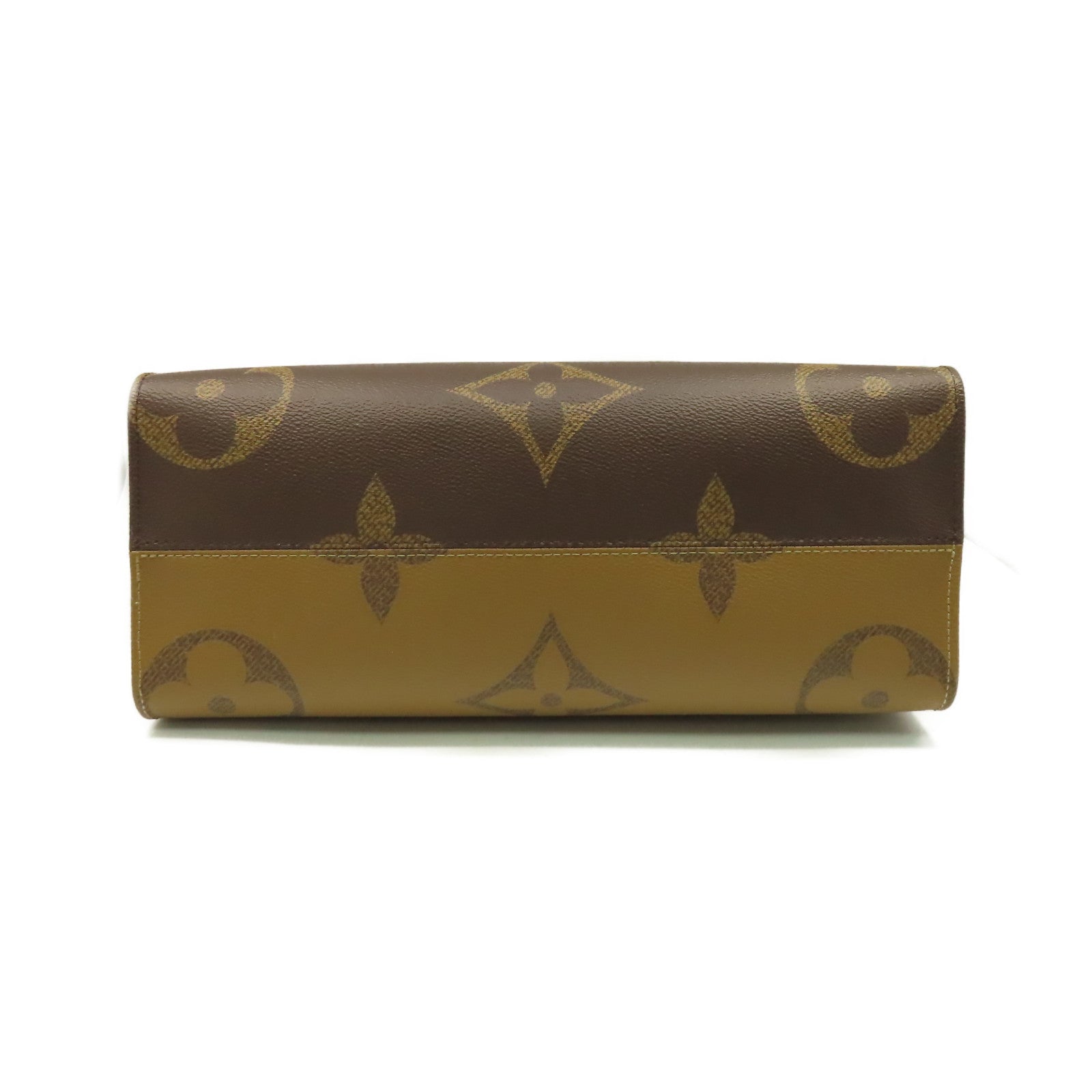 LOUIS VUITTON Monogram OnTheGo MM 2Way Shoulder Bag手挽肩背兩用袋啡色