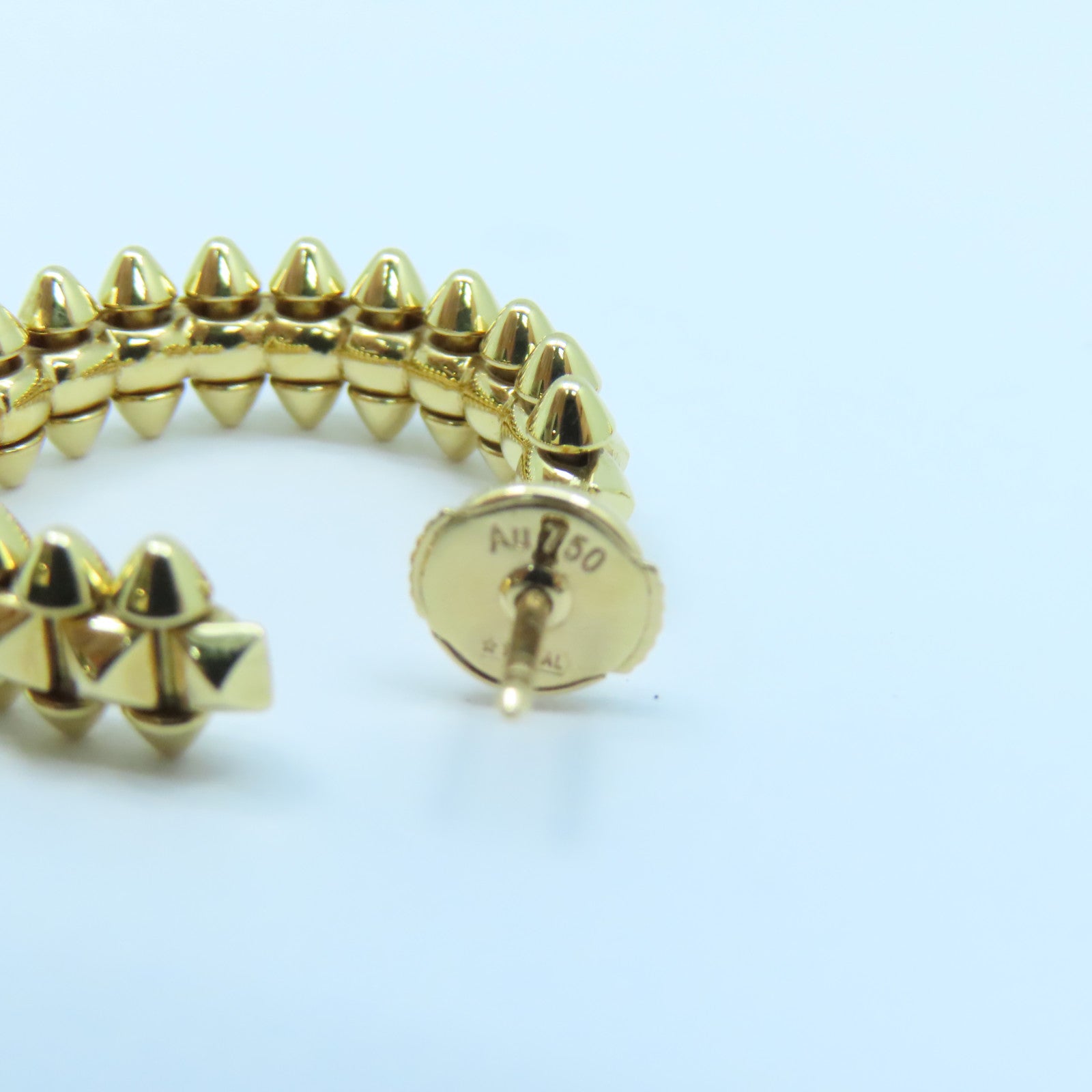 CARTIER 18K黃金Clash De Cartier Earrings耳環