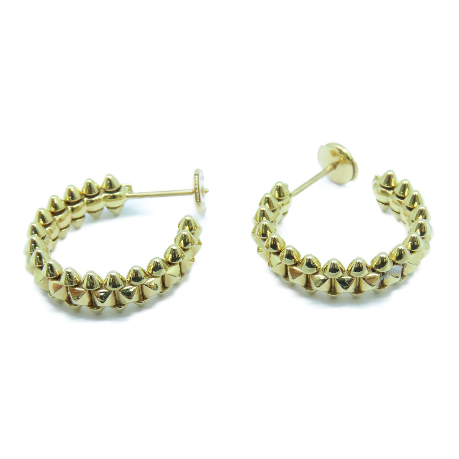 CARTIER 18K黃金Clash De Cartier Earrings耳環
