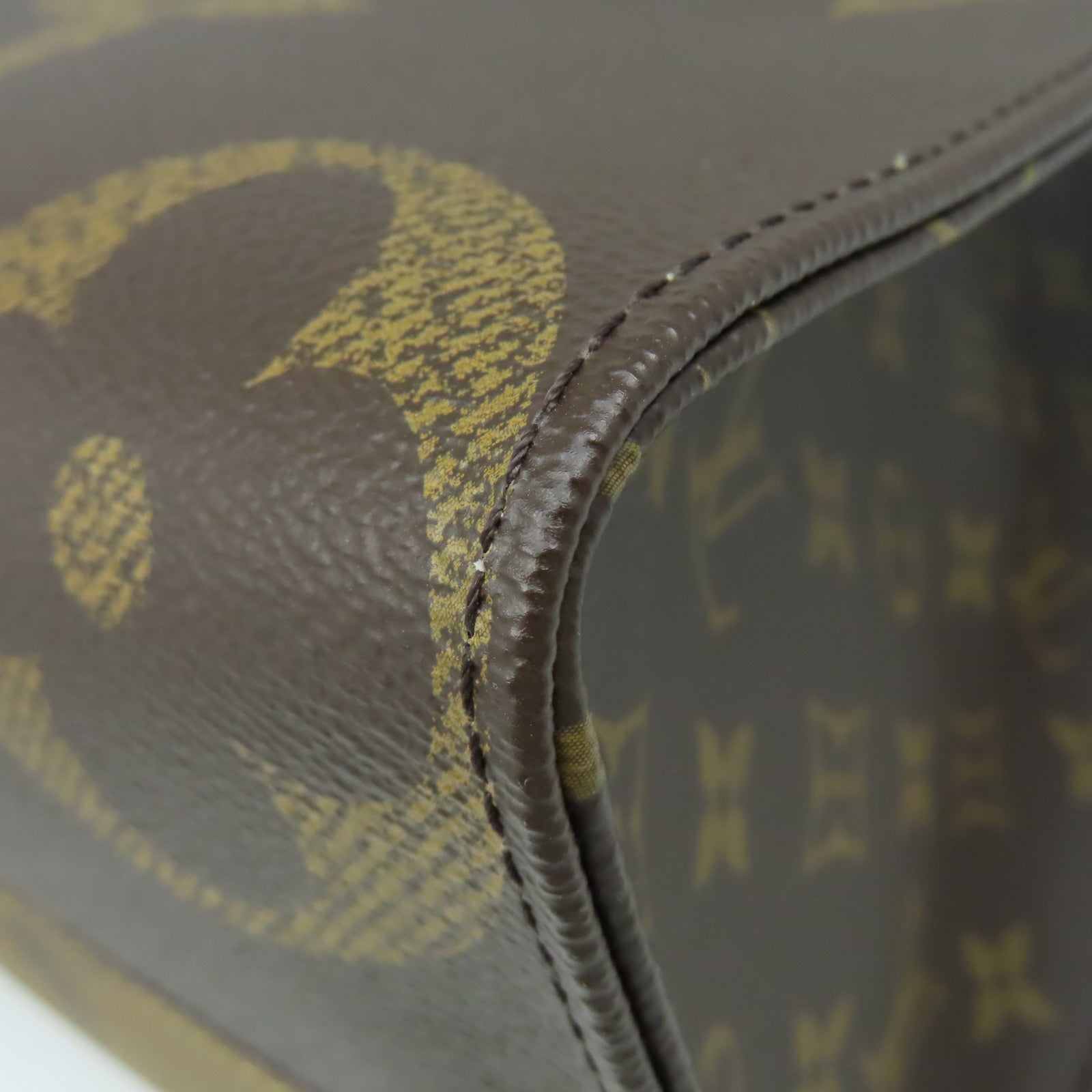 LOUIS VUITTON Monogram OnTheGo MM 2Way Shoulder Bag手挽肩背兩用袋啡色