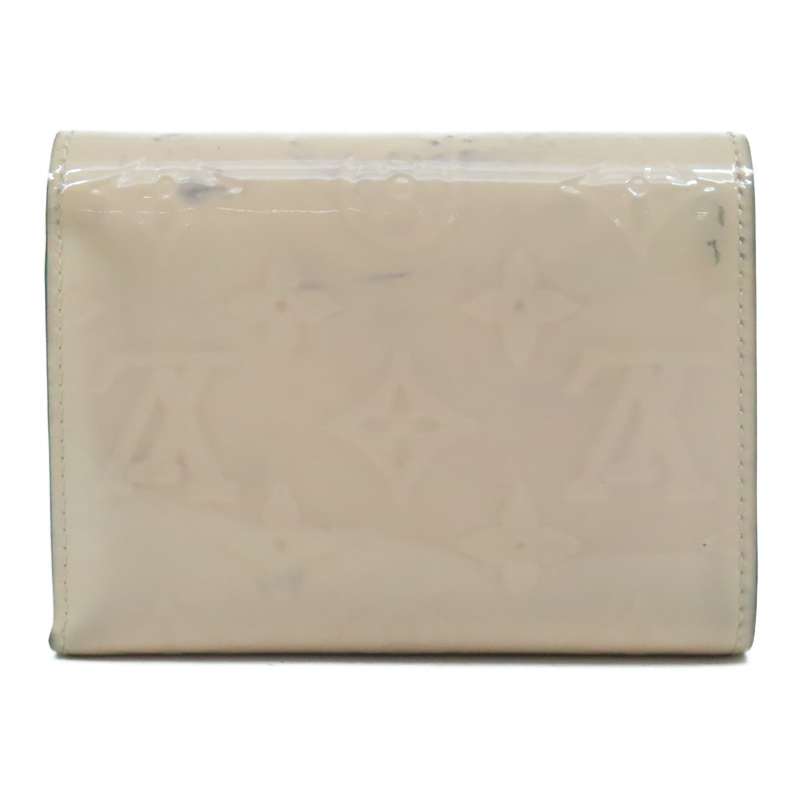 LOUIS VUITTON 【激減優惠】Monogram Vernis Victorine Wallet金扣錢包粉紅色