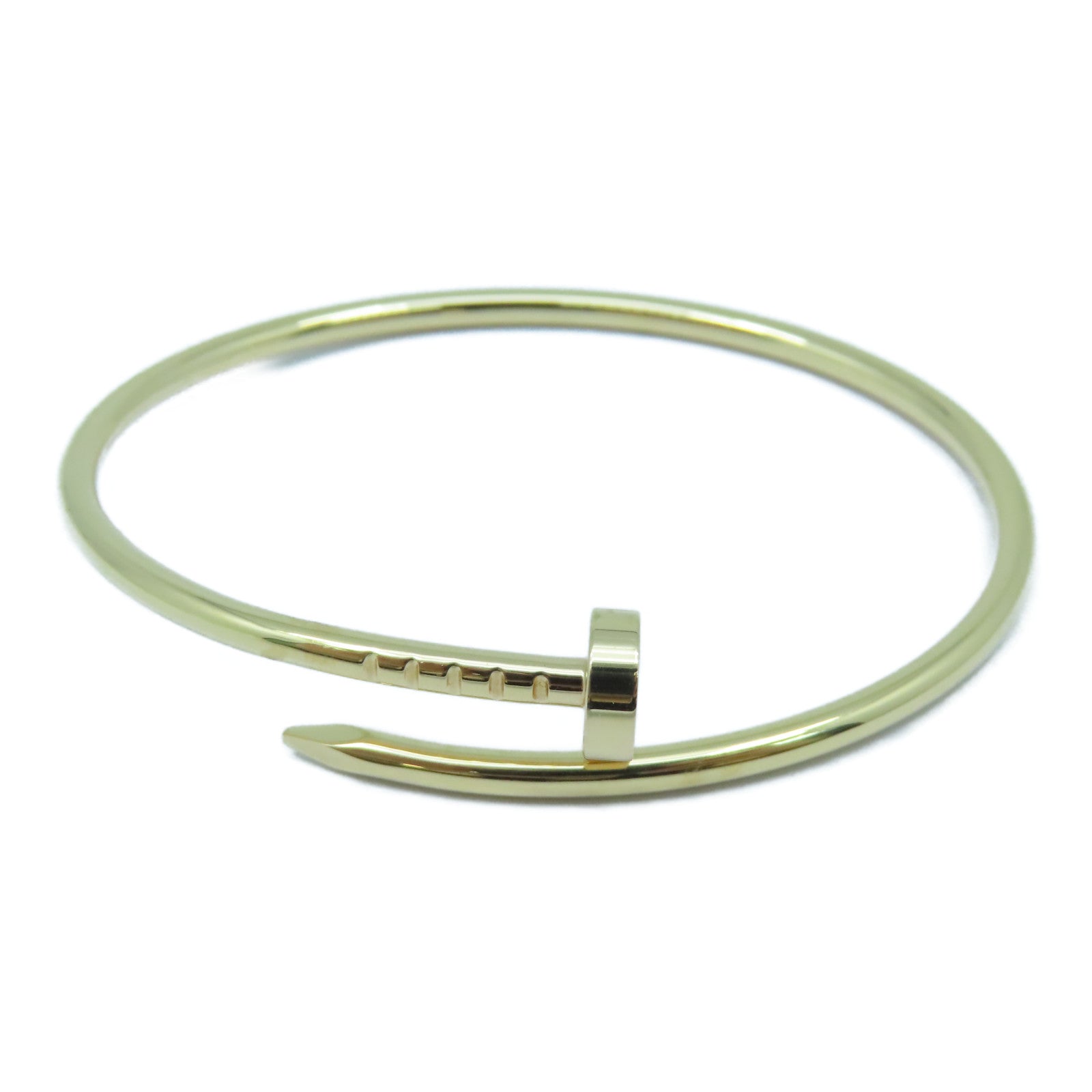 CARTIER 18K黃金Juste Un Clou Bracelet手鐲金色#15
