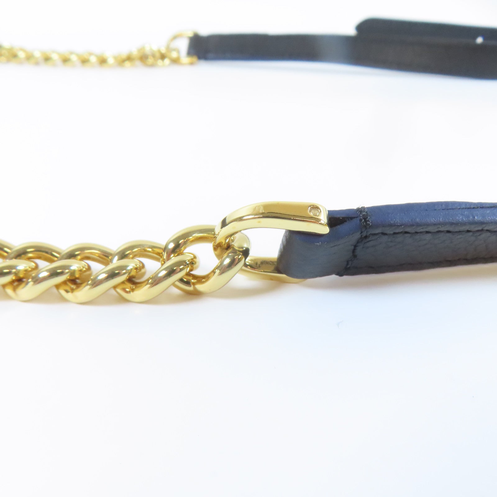 LOUIS VUITTON Monogram Empreinte Blanche BB金扣肩背袋黑色