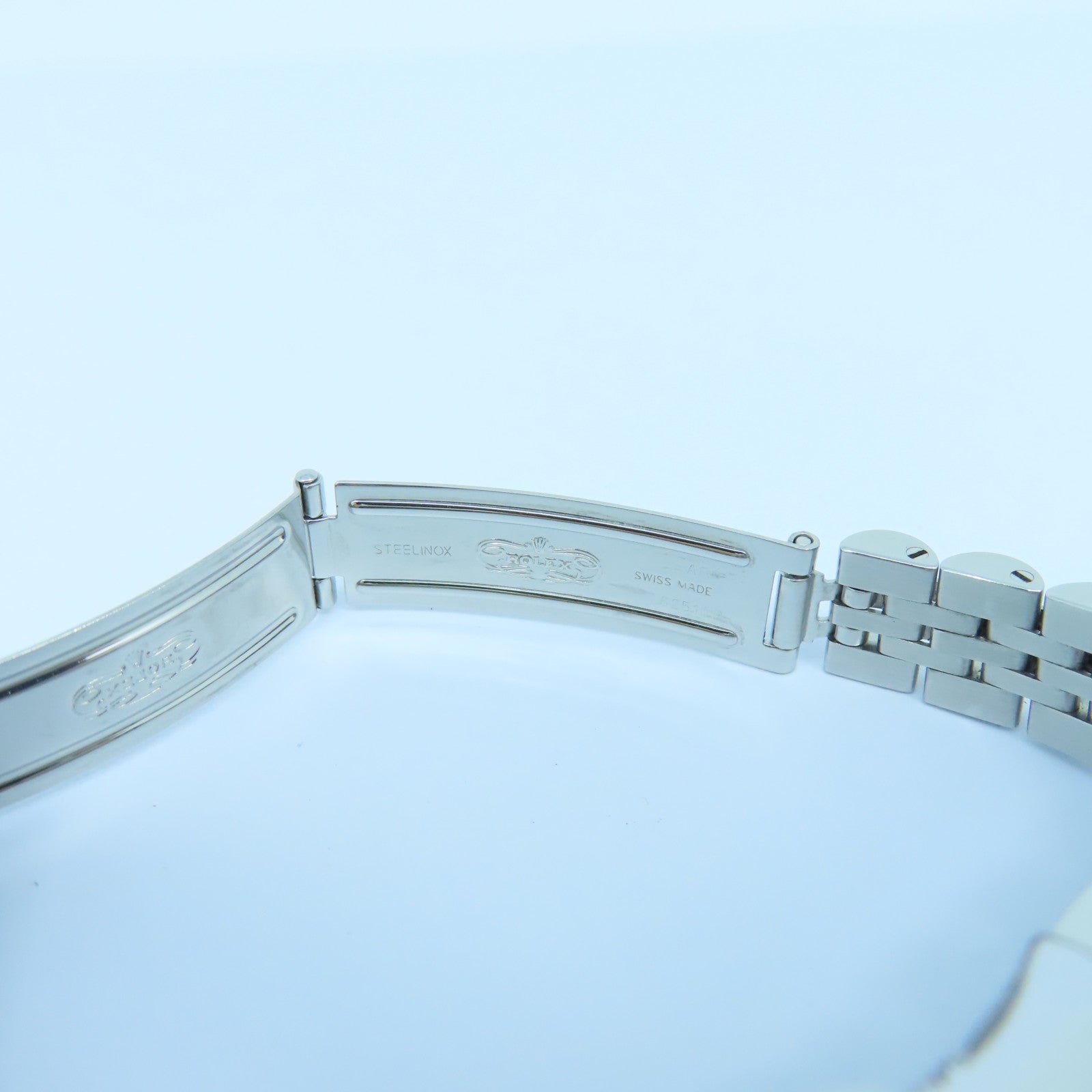 ROLEX Datejust 18K白金/不鏽鋼手錶自動機芯黑色