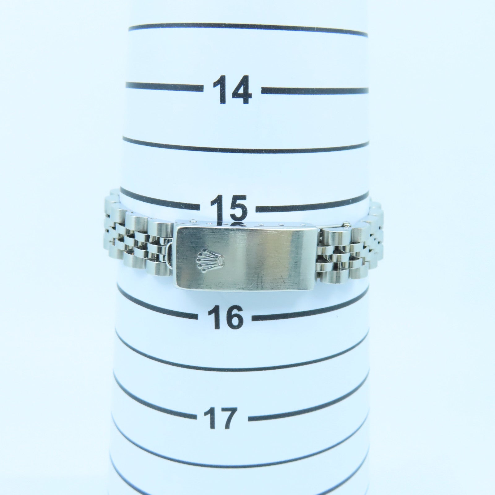ROLEX Datejust 18K白金/不鏽鋼手錶自動機芯黑色