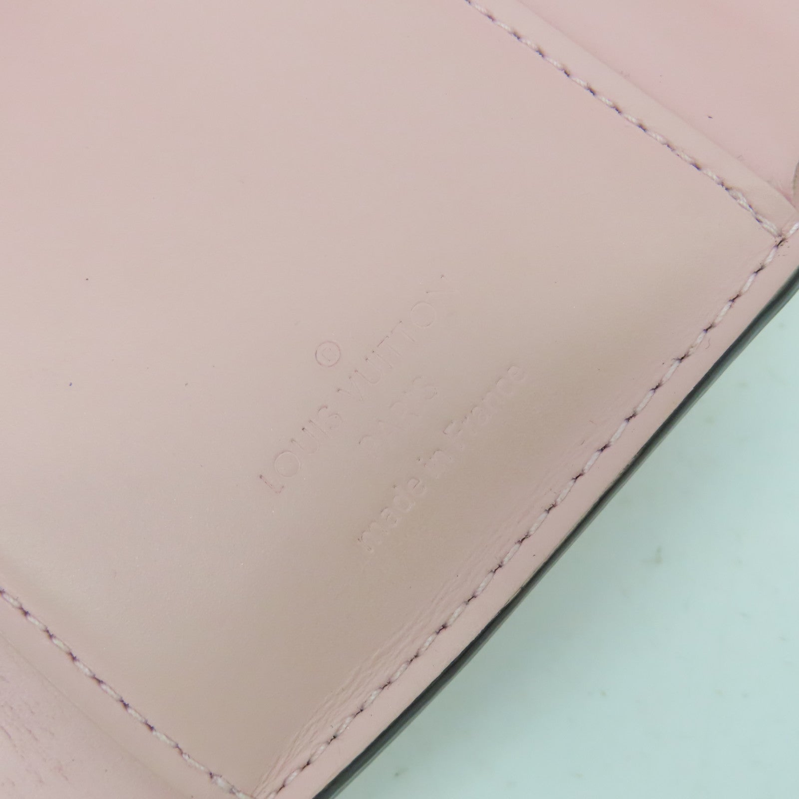 LOUIS VUITTON 【激減優惠】Monogram Vernis Victorine Wallet金扣錢包粉紅色