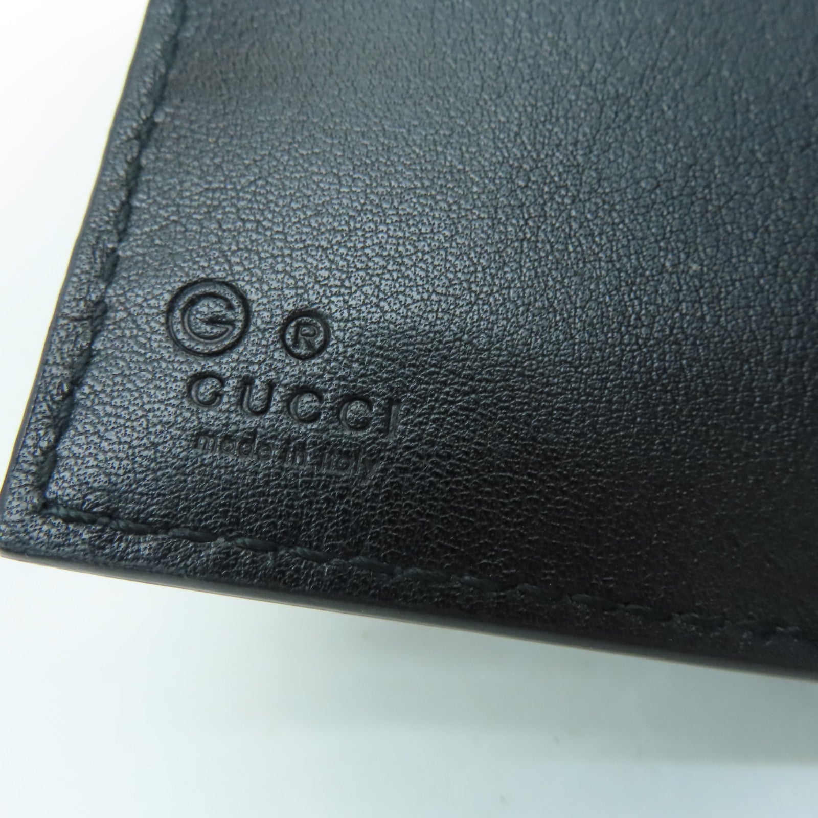 GUCCI 牛皮皮革Wallet钱包黑色