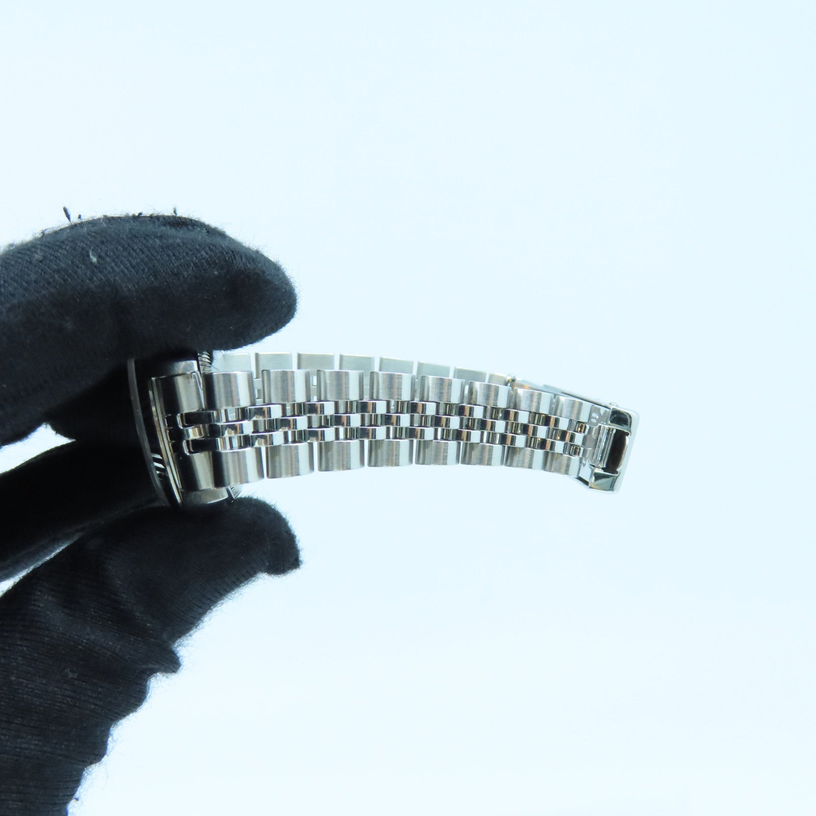 ROLEX Datejust 18K白金/不鏽鋼手錶自動機芯黑色
