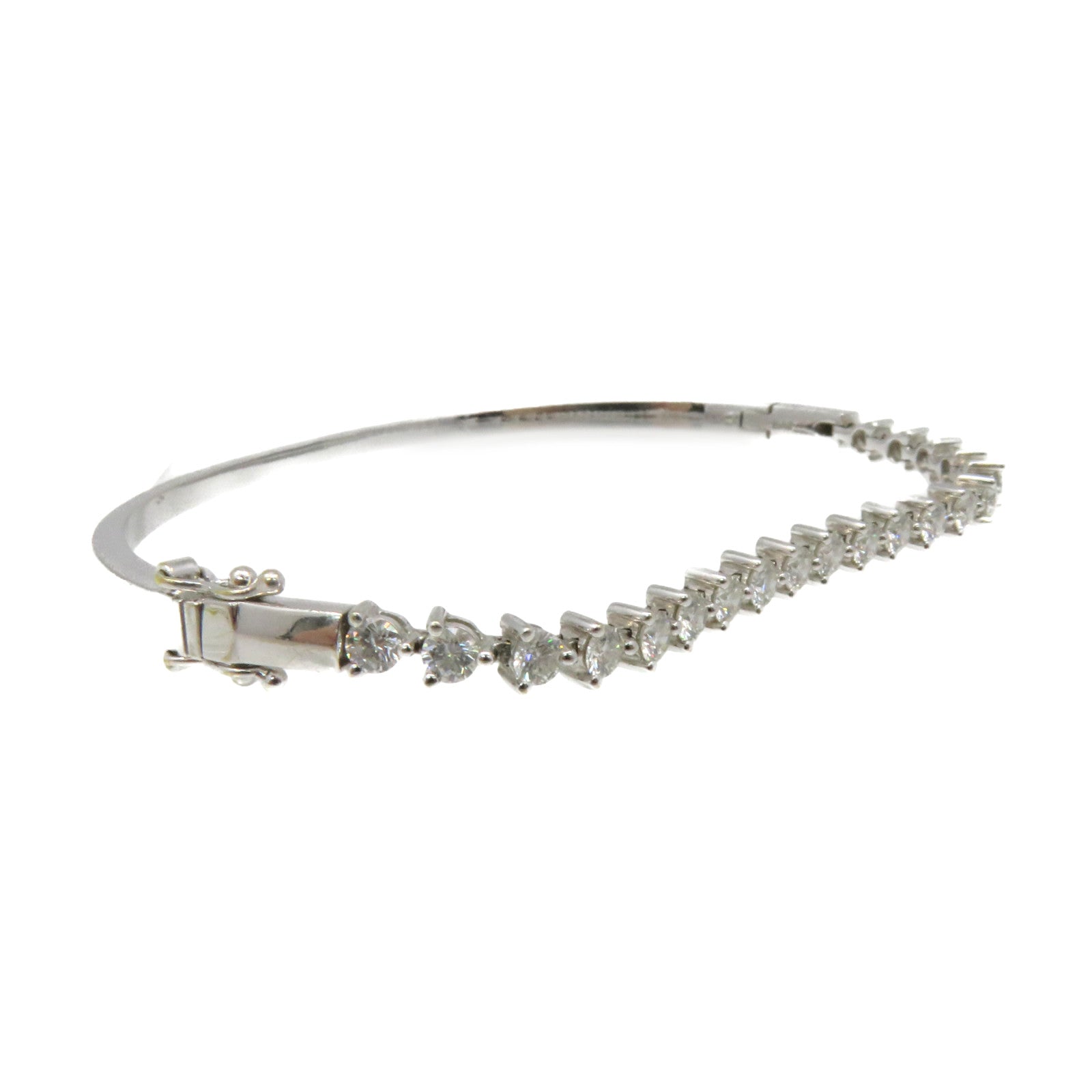JEWELRY 18K白金/1.24ct鑽石Diamond Bracelet手鏈