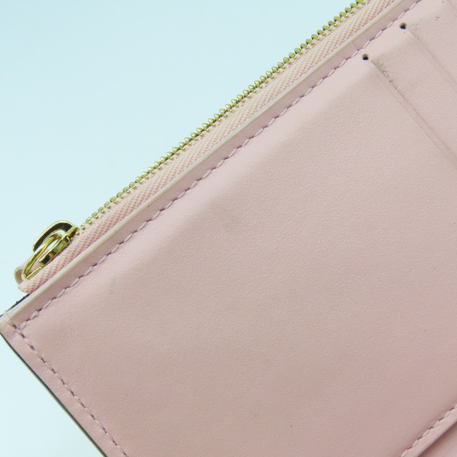 LOUIS VUITTON 【激減優惠】Monogram Vernis Victorine Wallet金扣錢包粉紅色