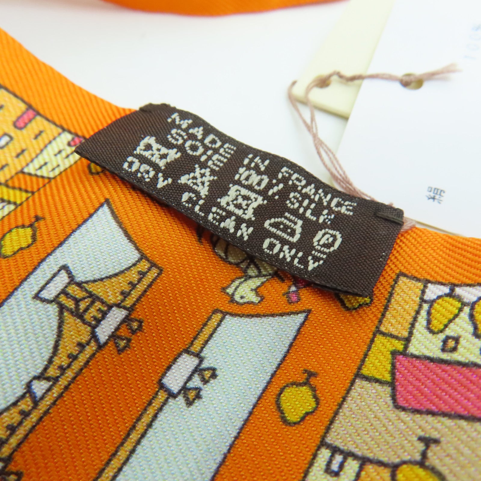 HERMES 絲質Twilly絲巾多色85x5cm