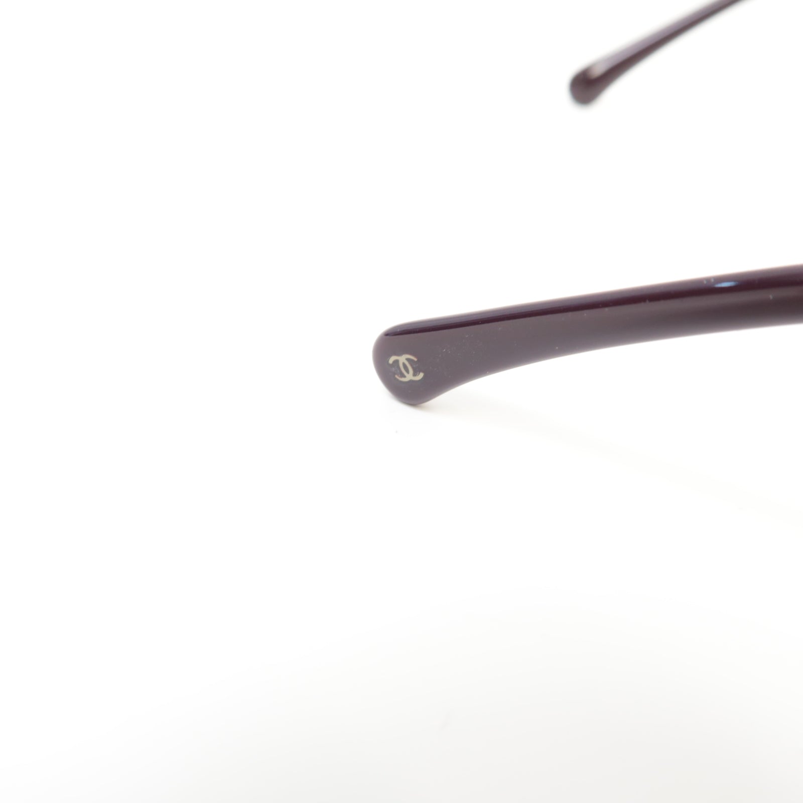 CHANEL 金屬Square Sunglasses太陽眼鏡粉紅色/銀色
