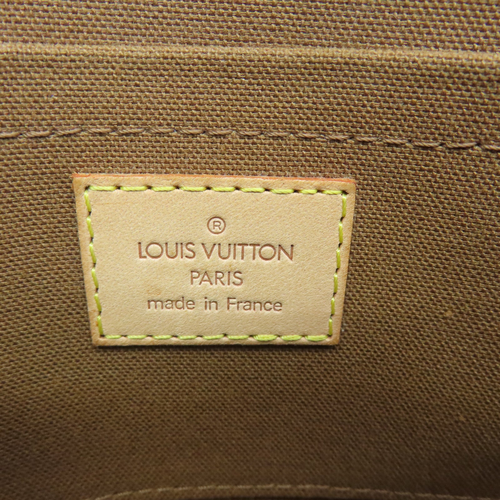 LOUIS VUITTON Monogram Pochette Marelle金扣腰包啡色