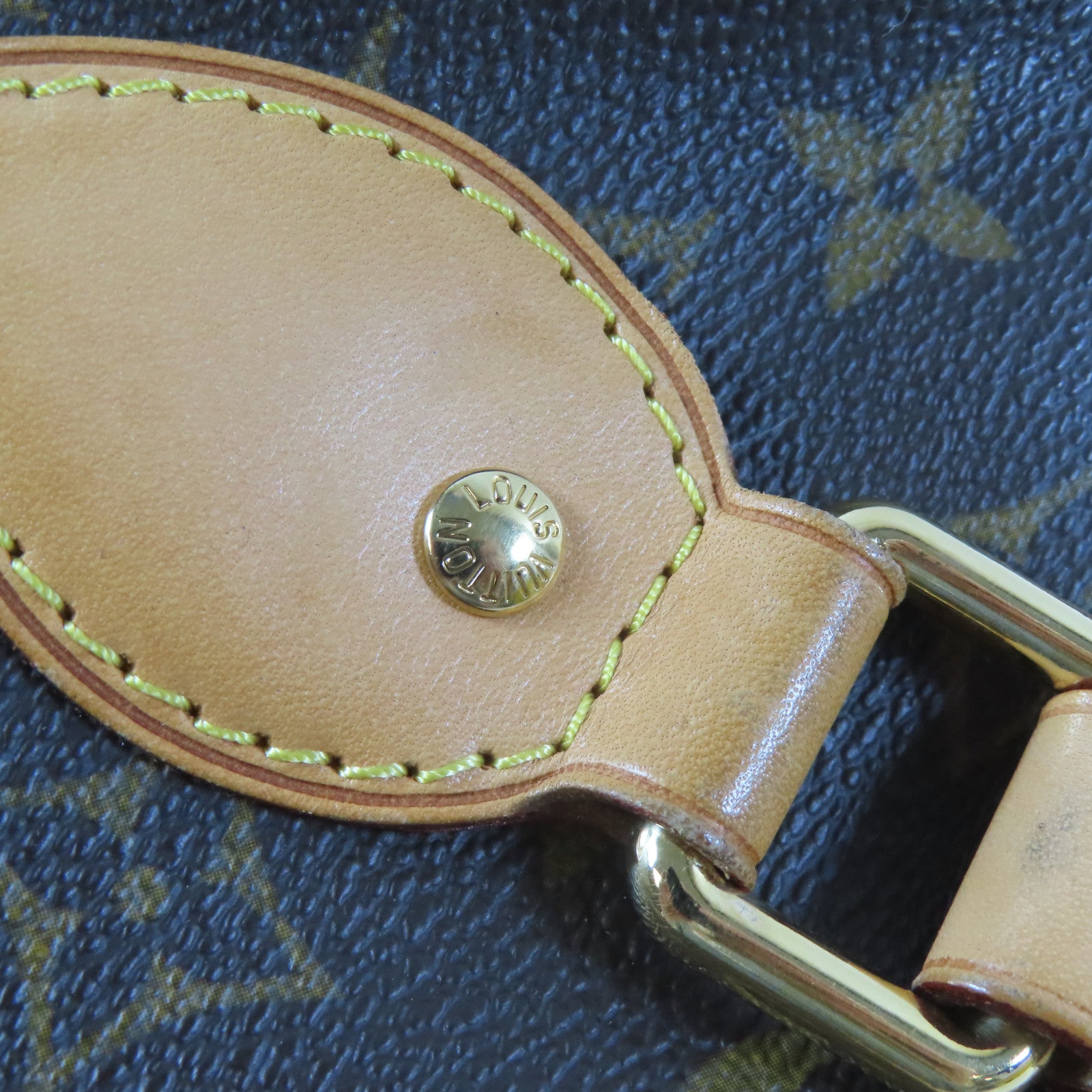 LOUIS VUITTON Monogram Palermo PM金扣手挽肩背兩用袋啡色