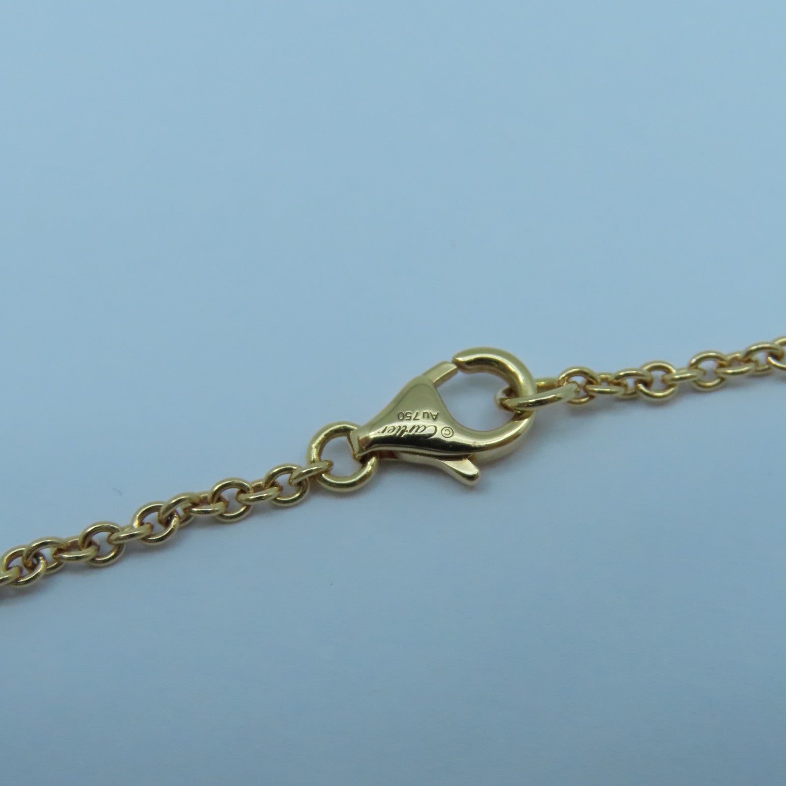 CARTIER 18K玫瑰金Baby Love Necklace項鍊