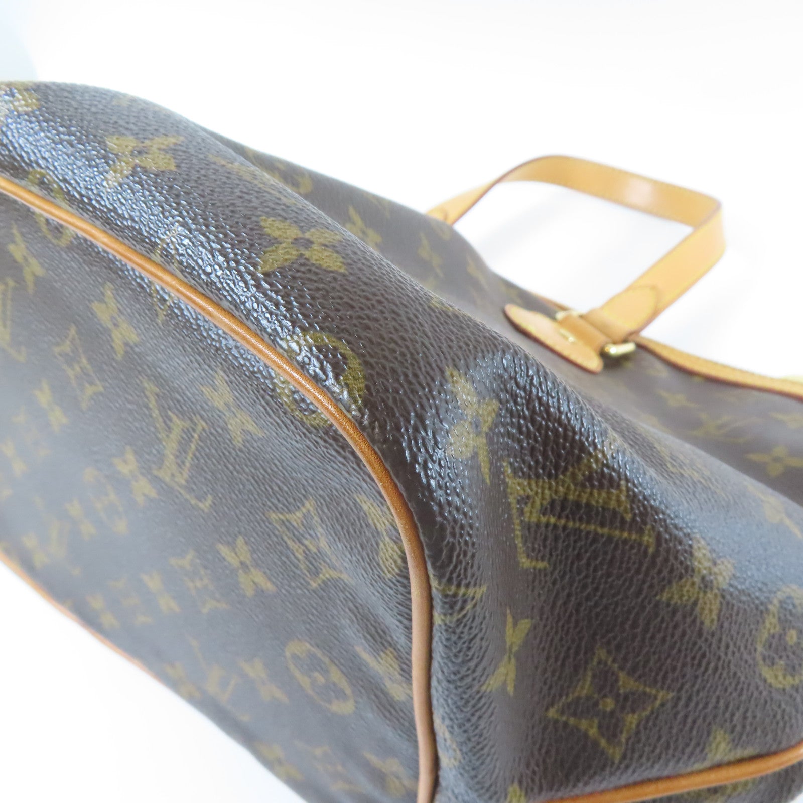 LOUIS VUITTON Monogram Palermo PM金扣手挽肩背兩用袋啡色