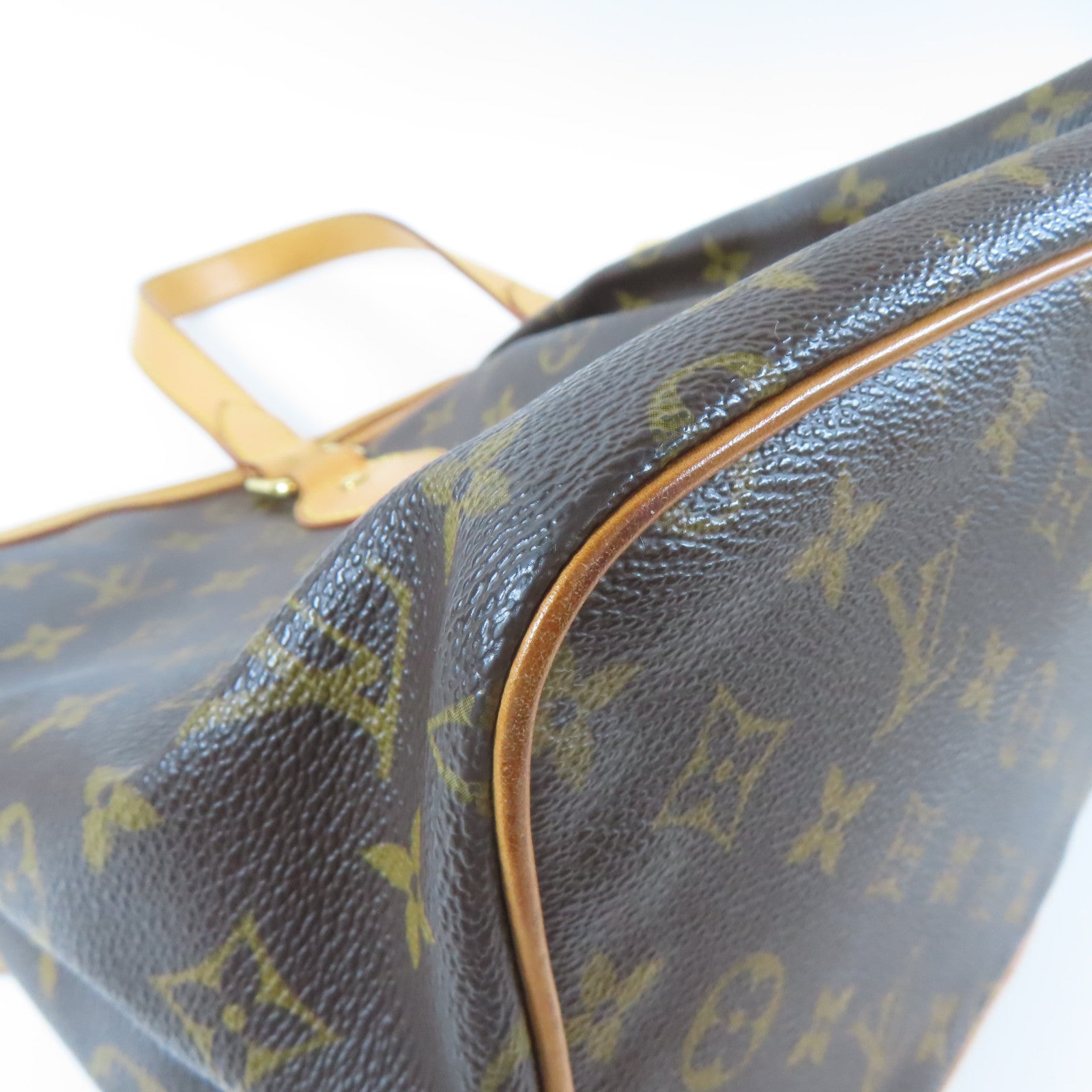 LOUIS VUITTON Monogram Palermo PM金扣手挽肩背兩用袋啡色