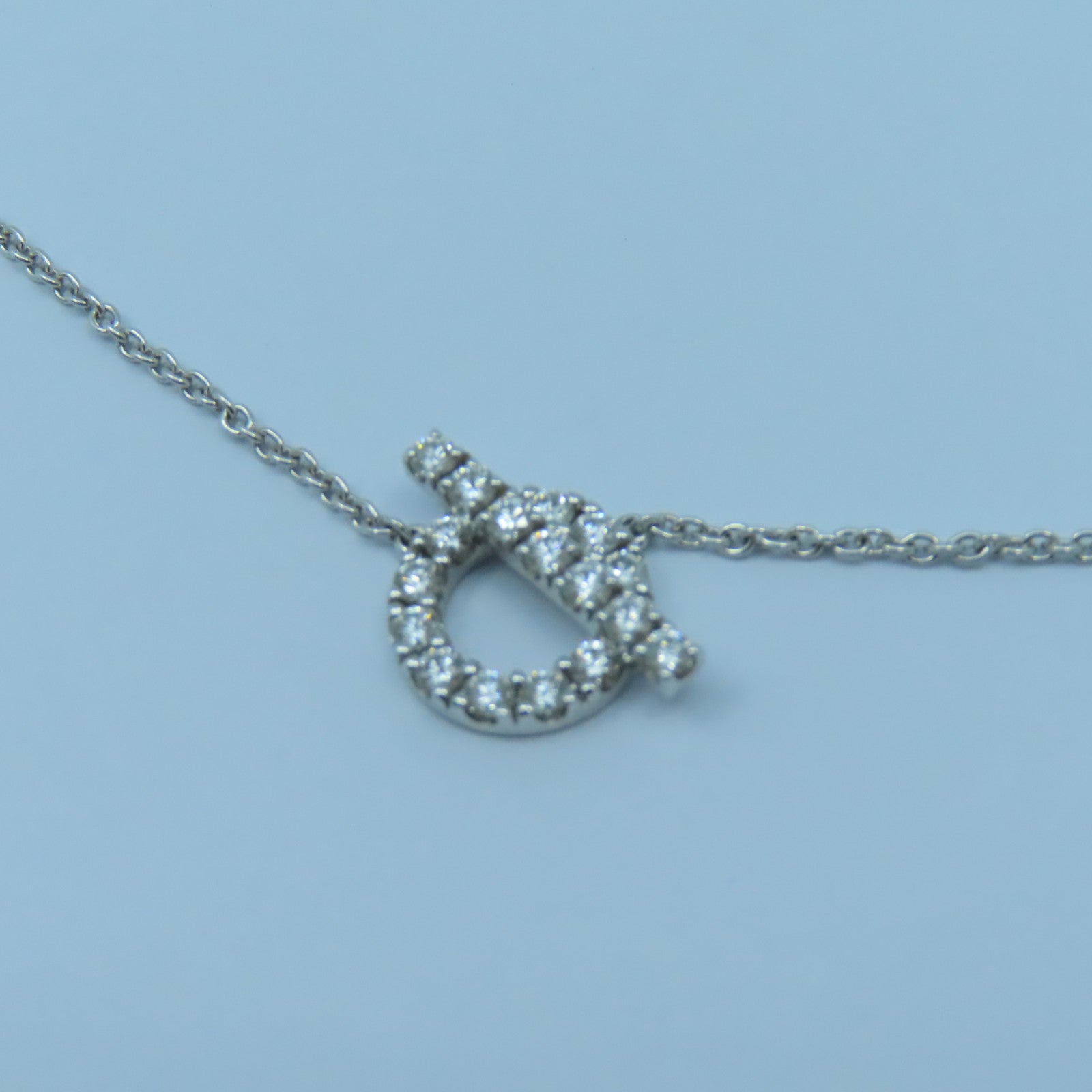 HERMES 18K白金Finesse Necklace頸錬