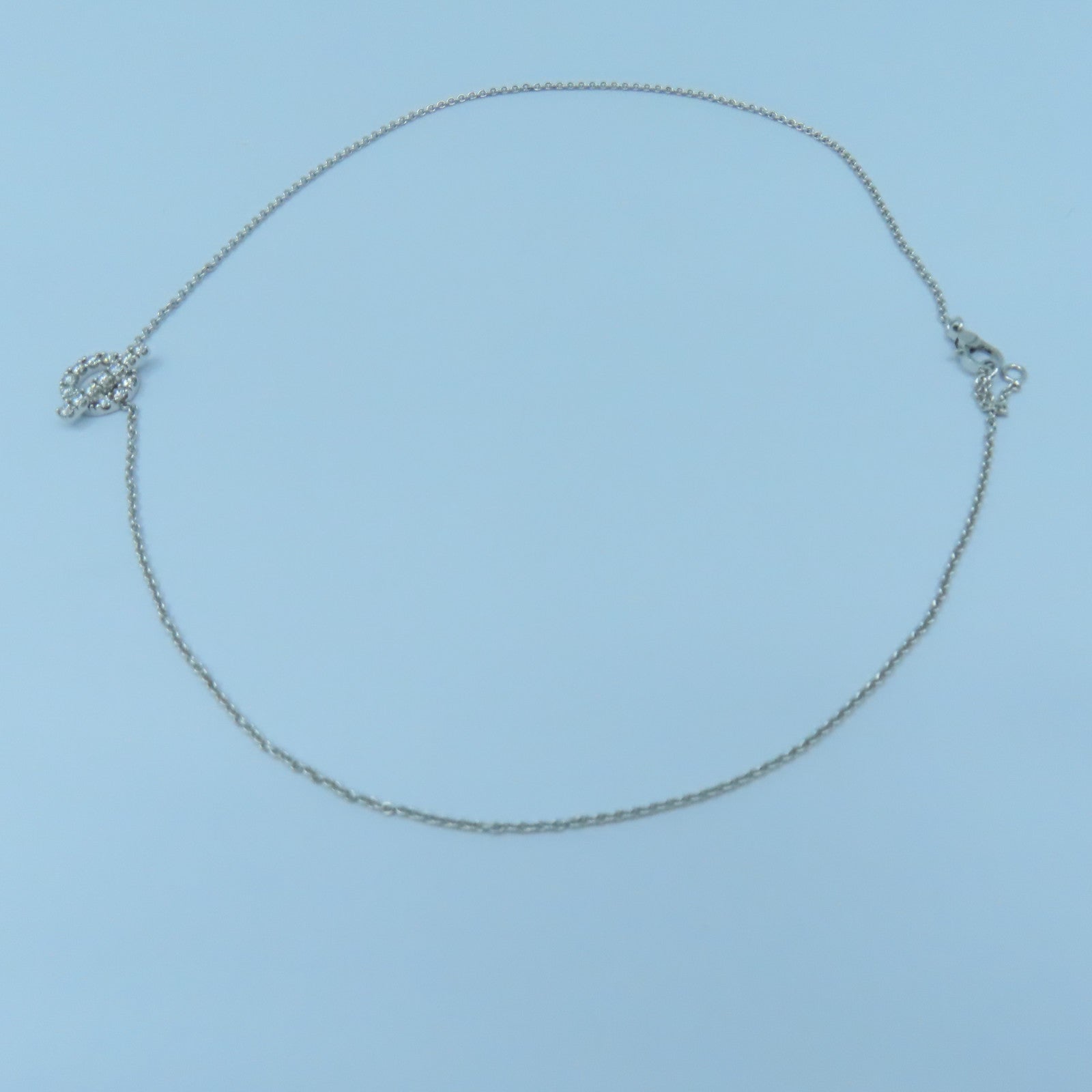 HERMES 18K白金Finesse Necklace頸錬