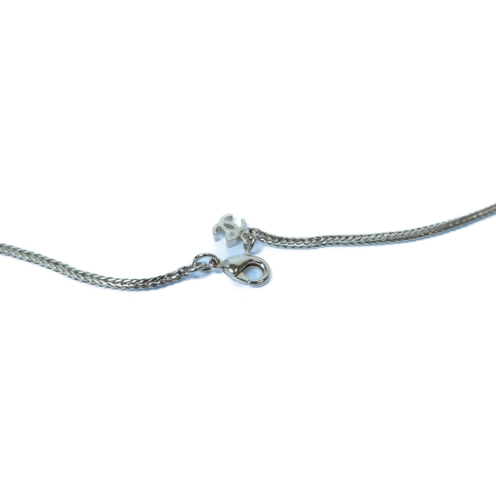 CHANEL 金屬Necklace項鍊金色/銀色/深藍色