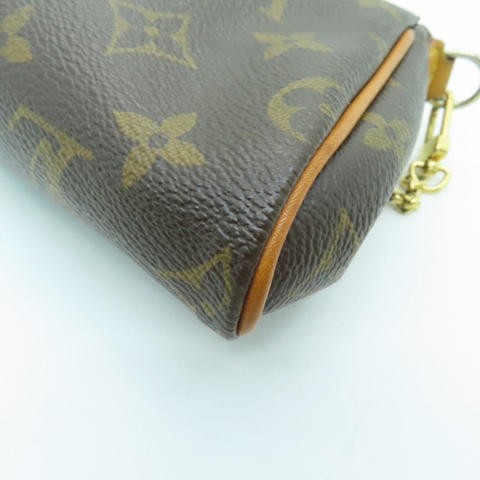 LOUIS VUITTON Monogram Eva金扣手挽肩背兩用袋啡色