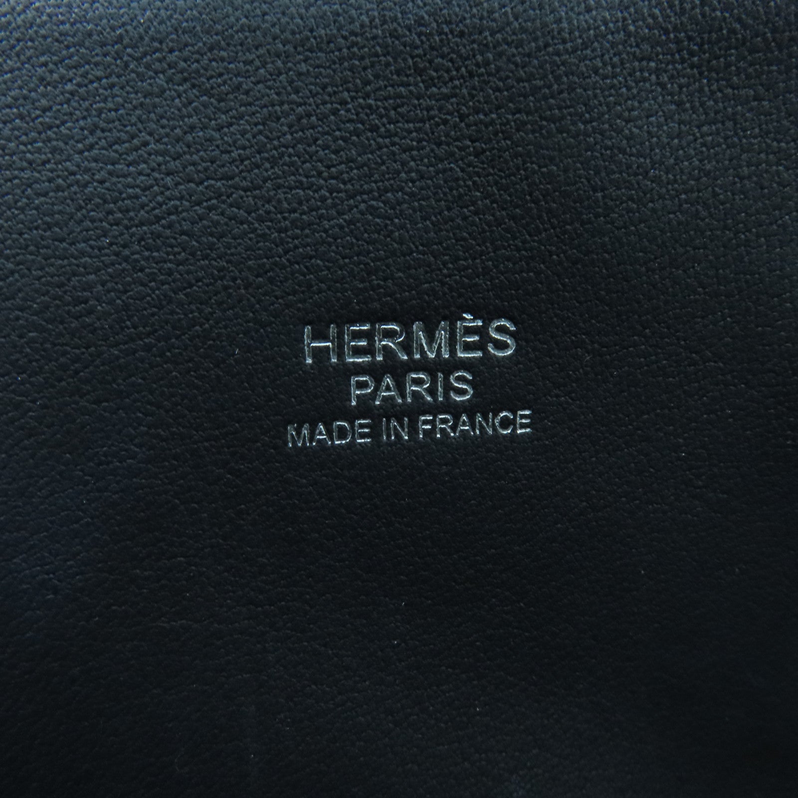 HERMES Clemence皮革Bolide 31銀扣手挽袋黑色
