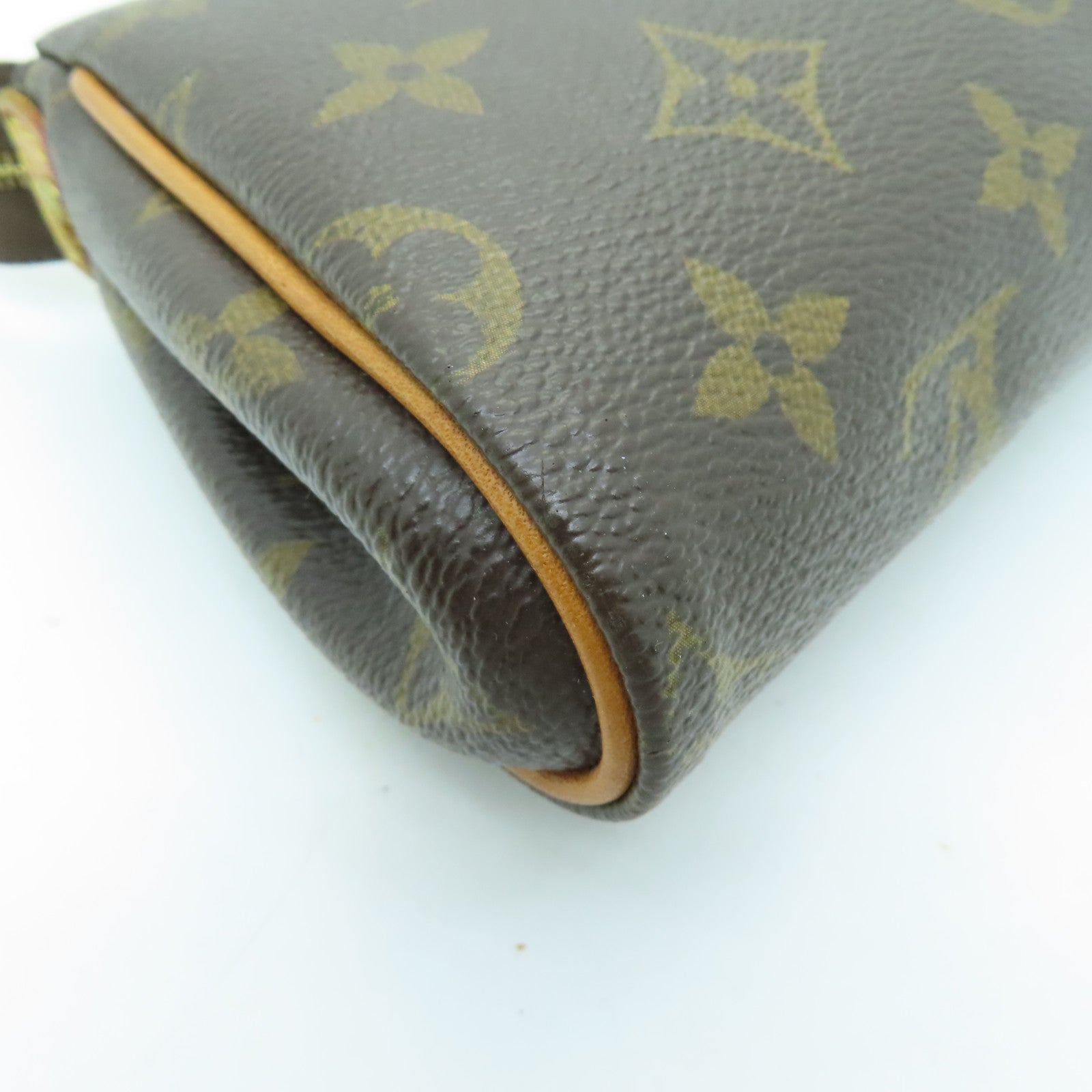 LOUIS VUITTON Monogram Eva金扣手挽肩背兩用袋啡色
