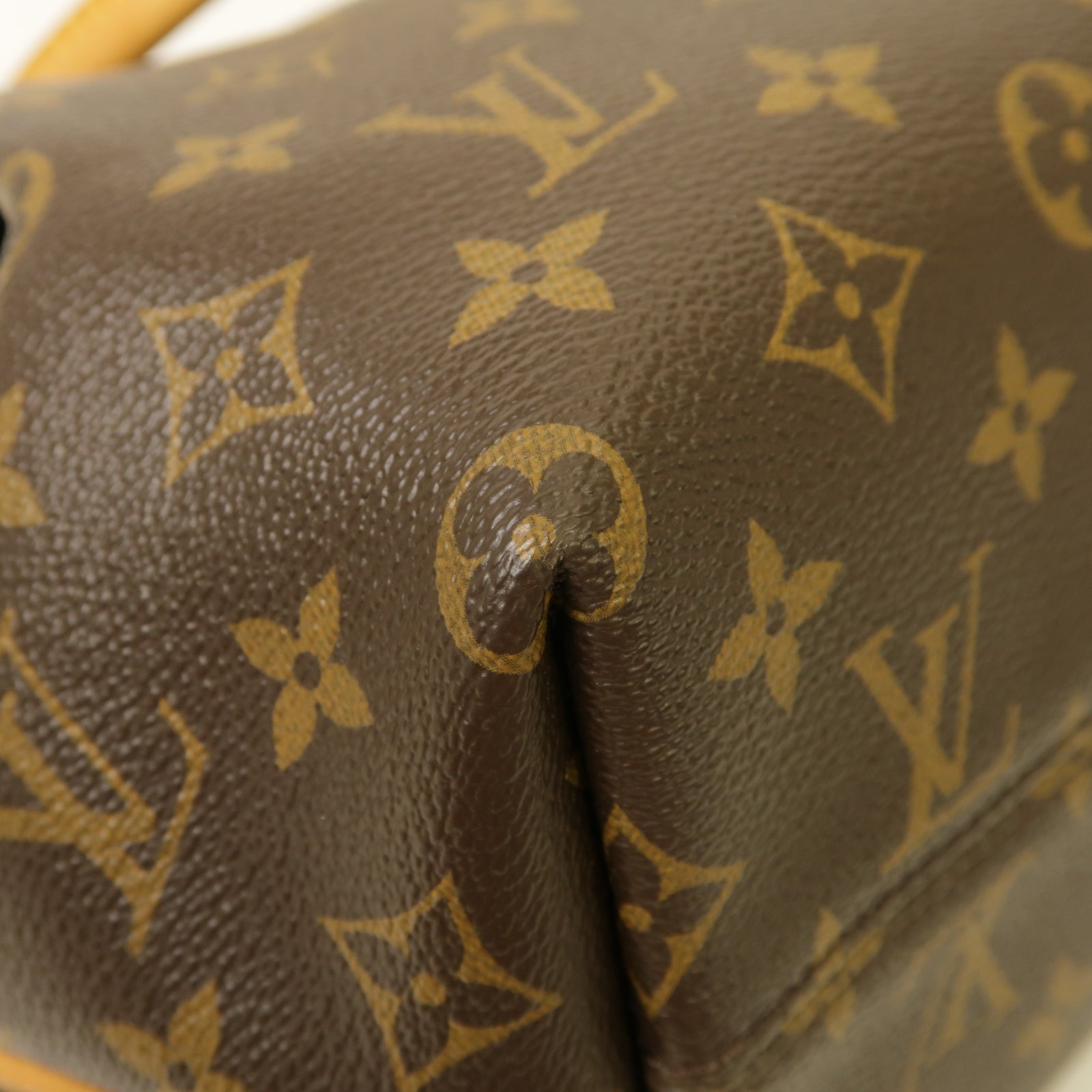 LOUIS VUITTON Monogram Turenne PM金扣手挽肩背兩用袋棕色