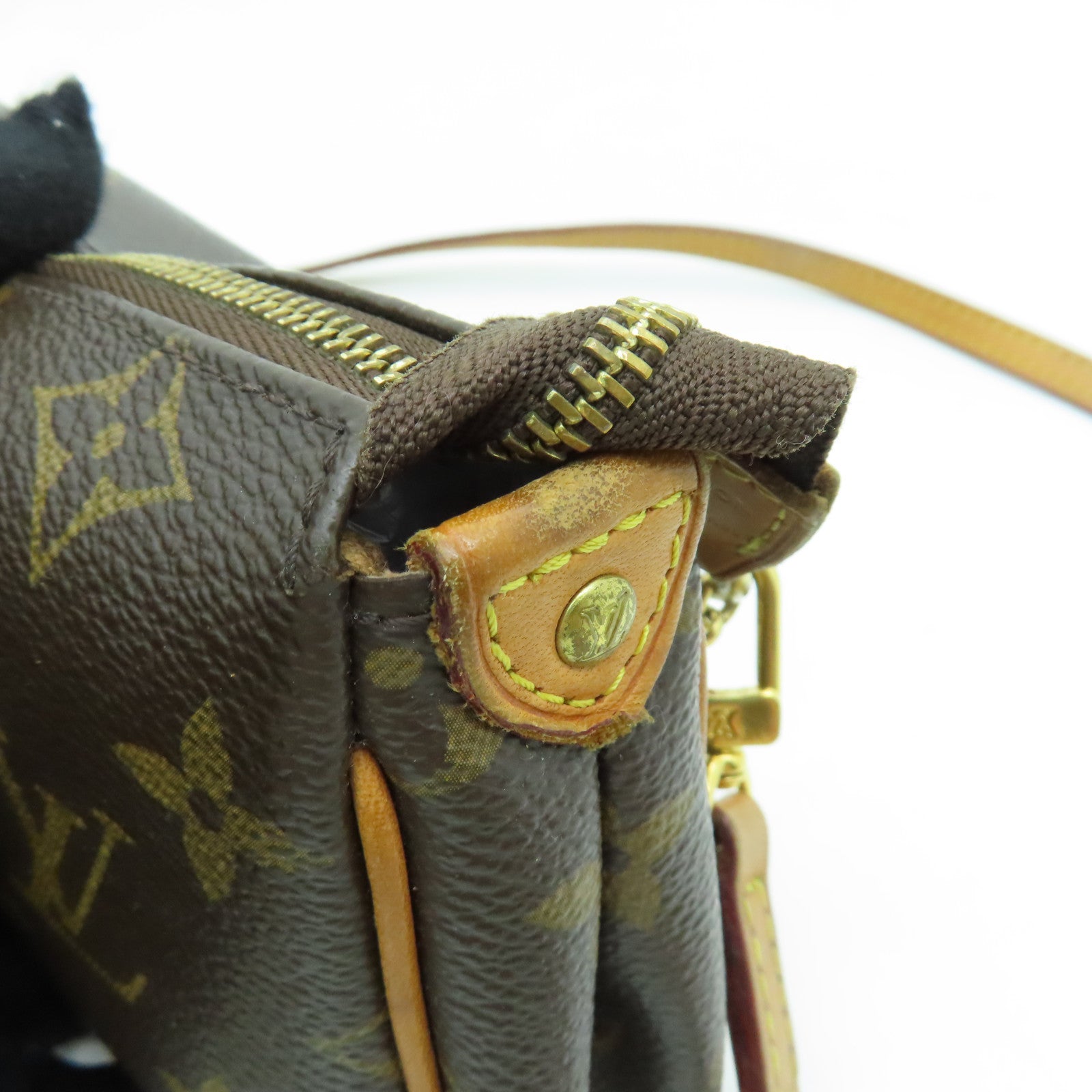 LOUIS VUITTON Monogram Eva金扣手挽肩背兩用袋啡色