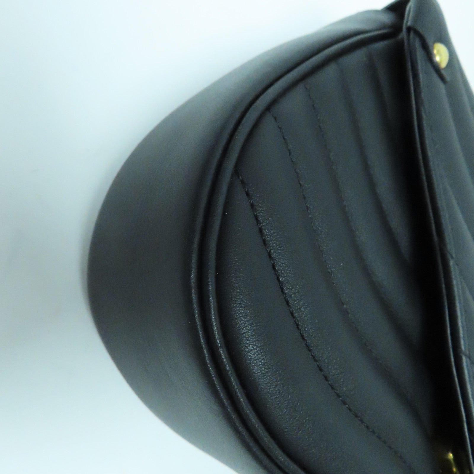 LOUIS VUITTON 牛皮皮革New Wave MM金扣手挽肩背兩用袋黑色