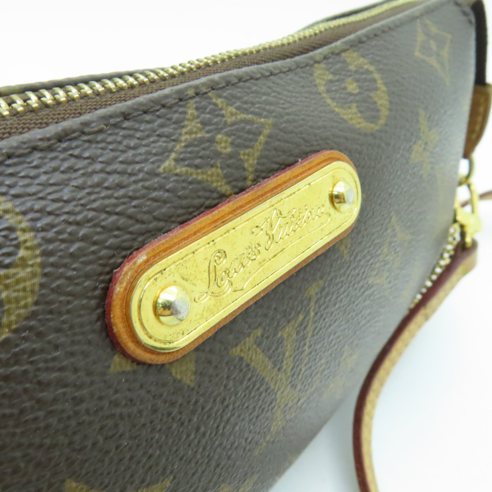 LOUIS VUITTON Monogram Eva金扣手挽肩背兩用袋啡色