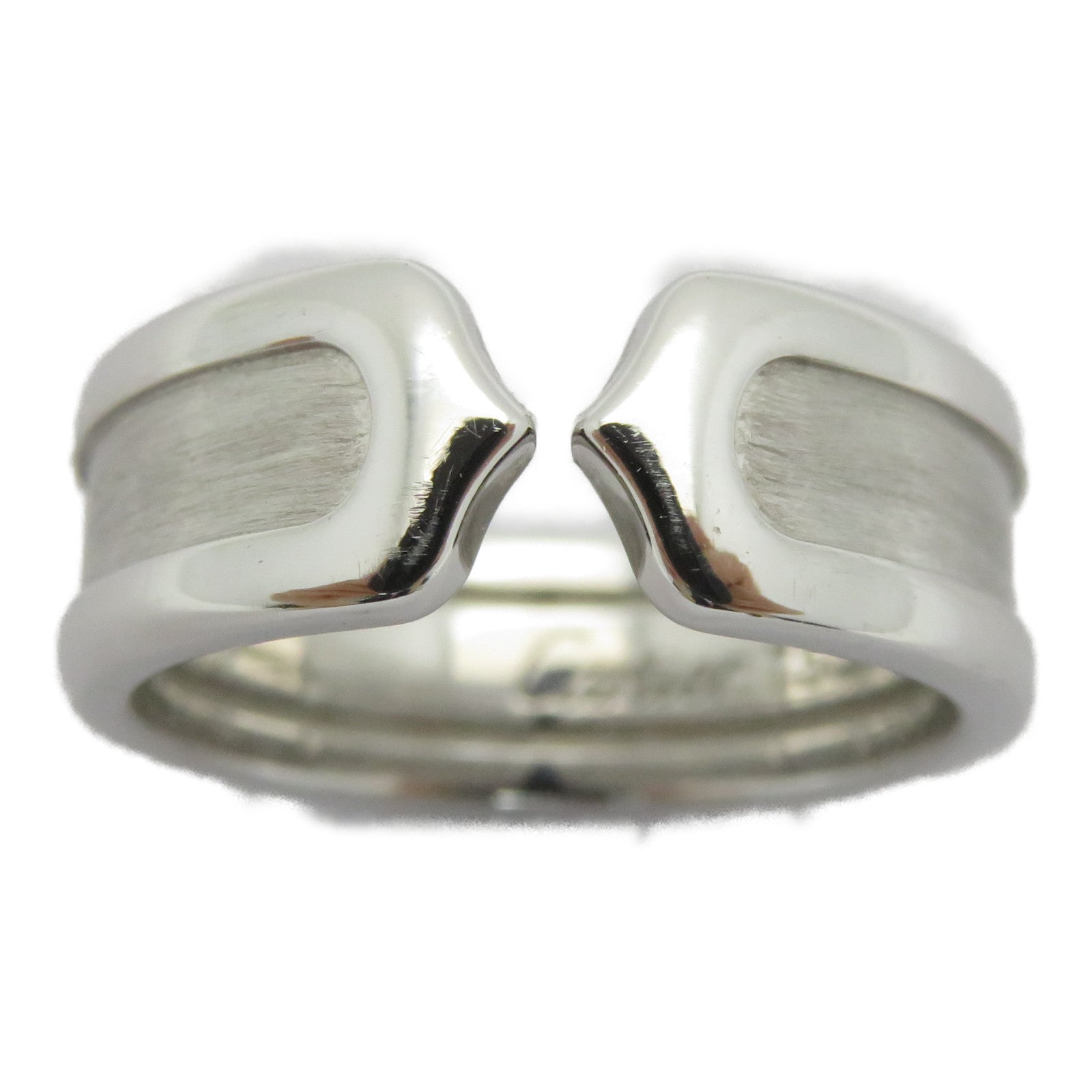 CARTIER 【激減優惠】18K白金C2 Ring戒指US#5.25/#50