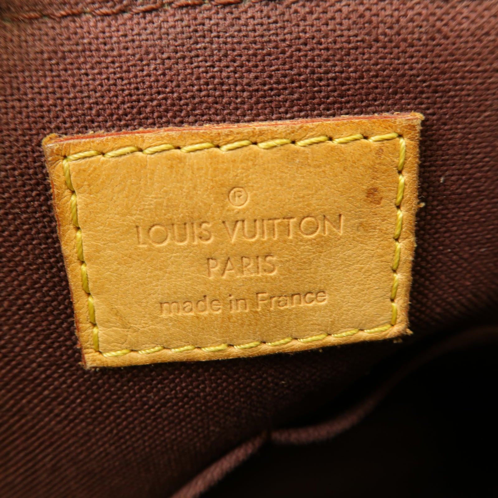 LOUIS VUITTON Monogram Turenne PM金扣手挽肩背兩用袋棕色