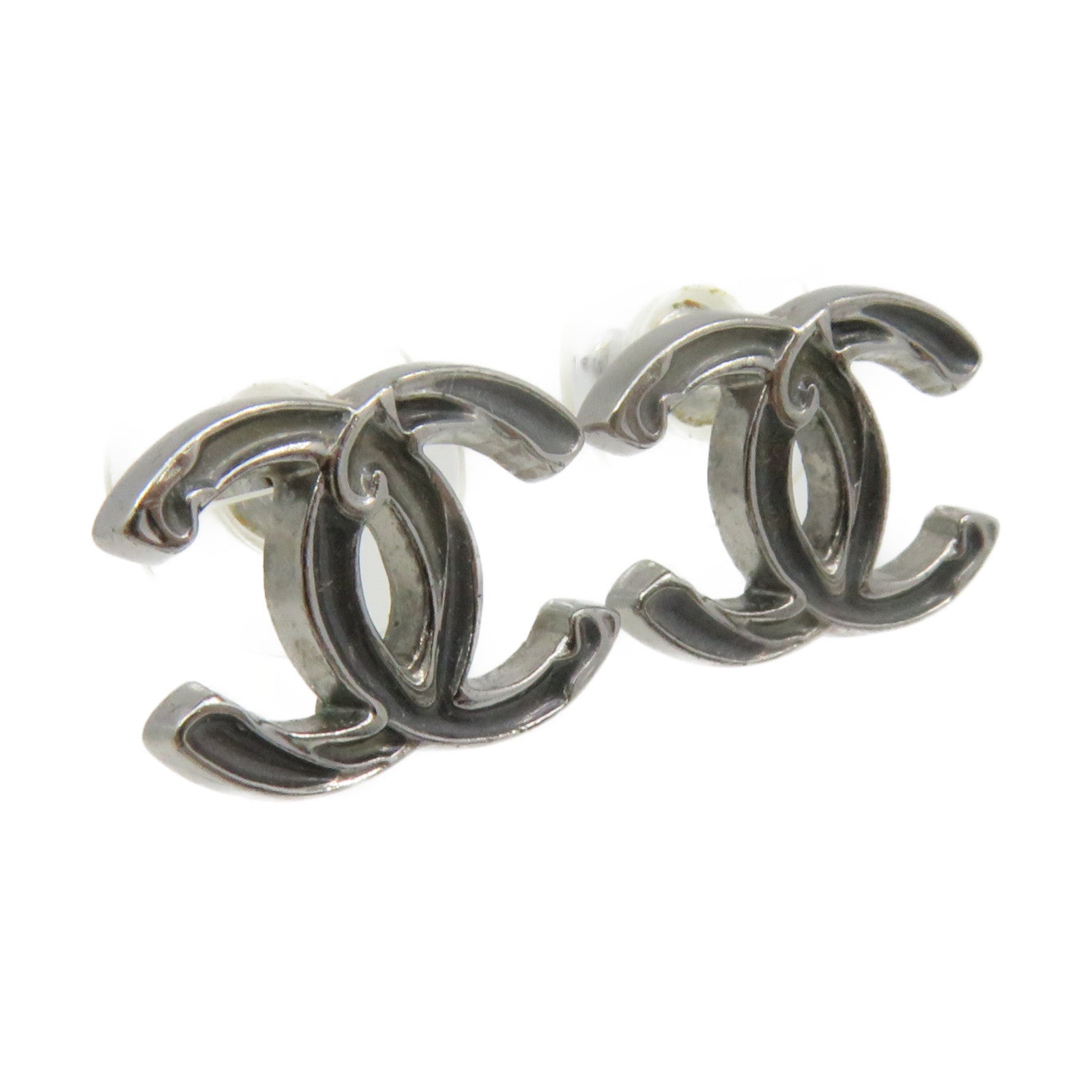 CHANEL 金屬CC Earrings耳環