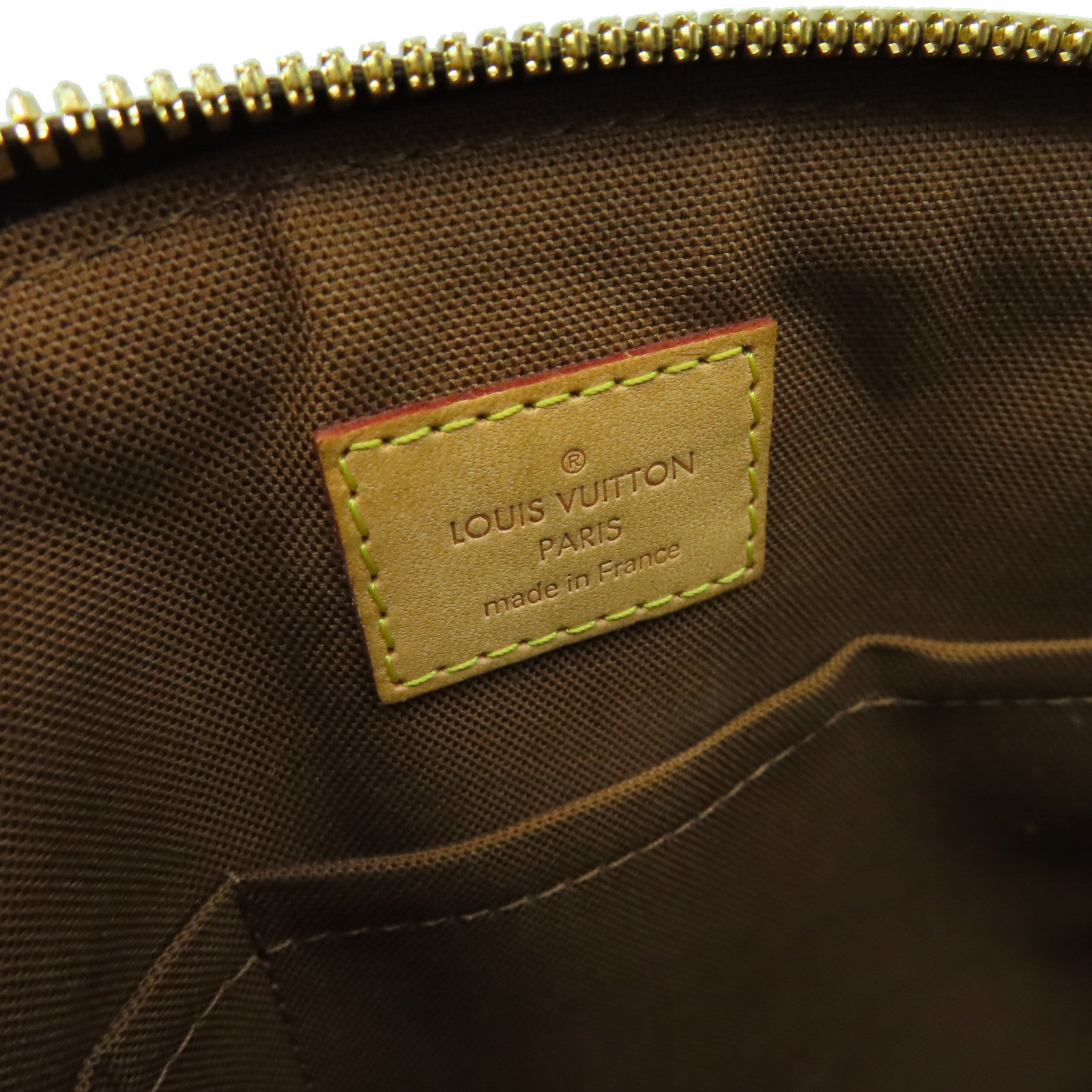 LOUIS VUITTON Monogram Tivoli PM Hand Bag金扣手挽袋啡色