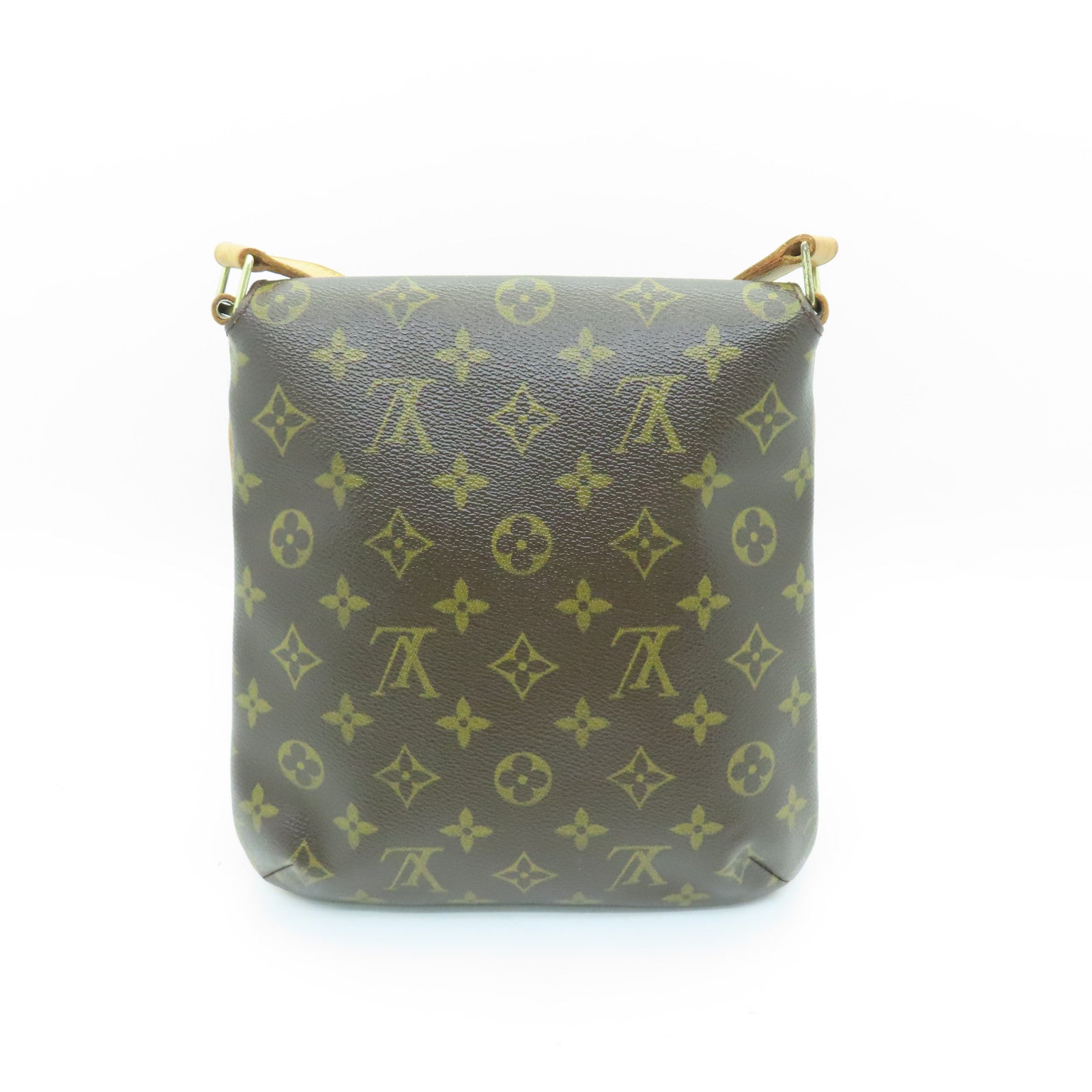 LOUIS VUITTON 【激減優惠】Monogram Musette Salsa金扣肩背袋棕色