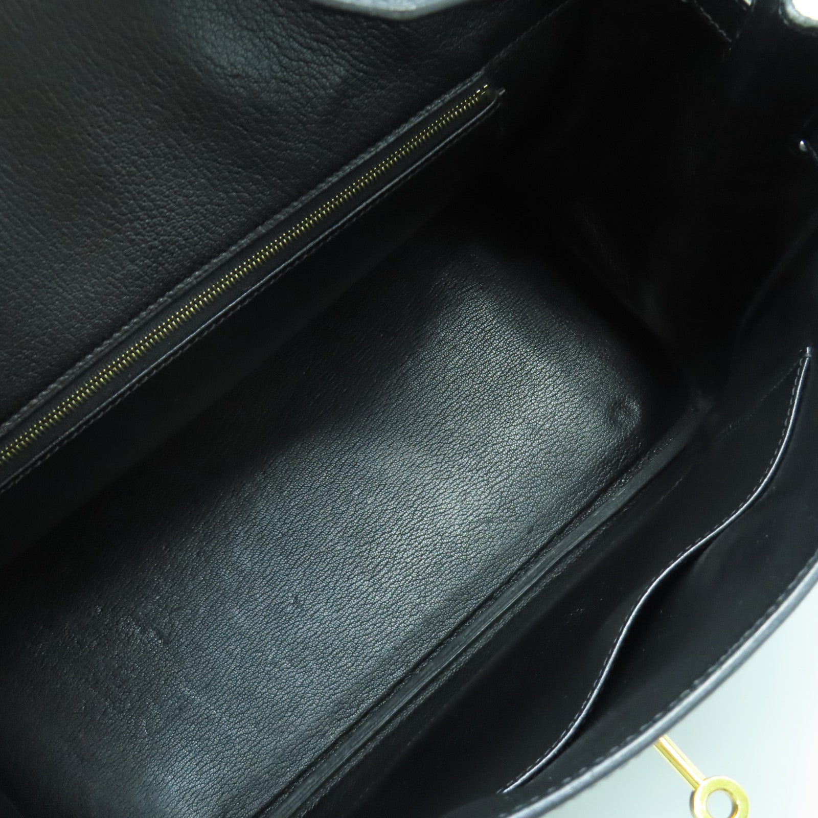 HERMES Ardennes皮革Birkin 35金扣手挽袋黑色