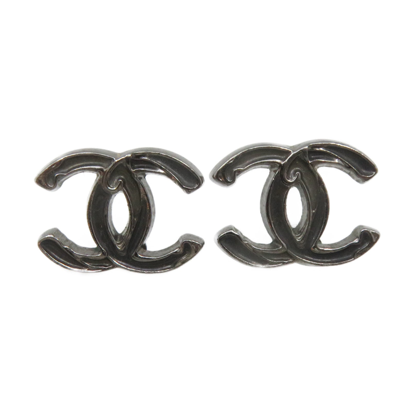 CHANEL 金屬CC Earrings耳環