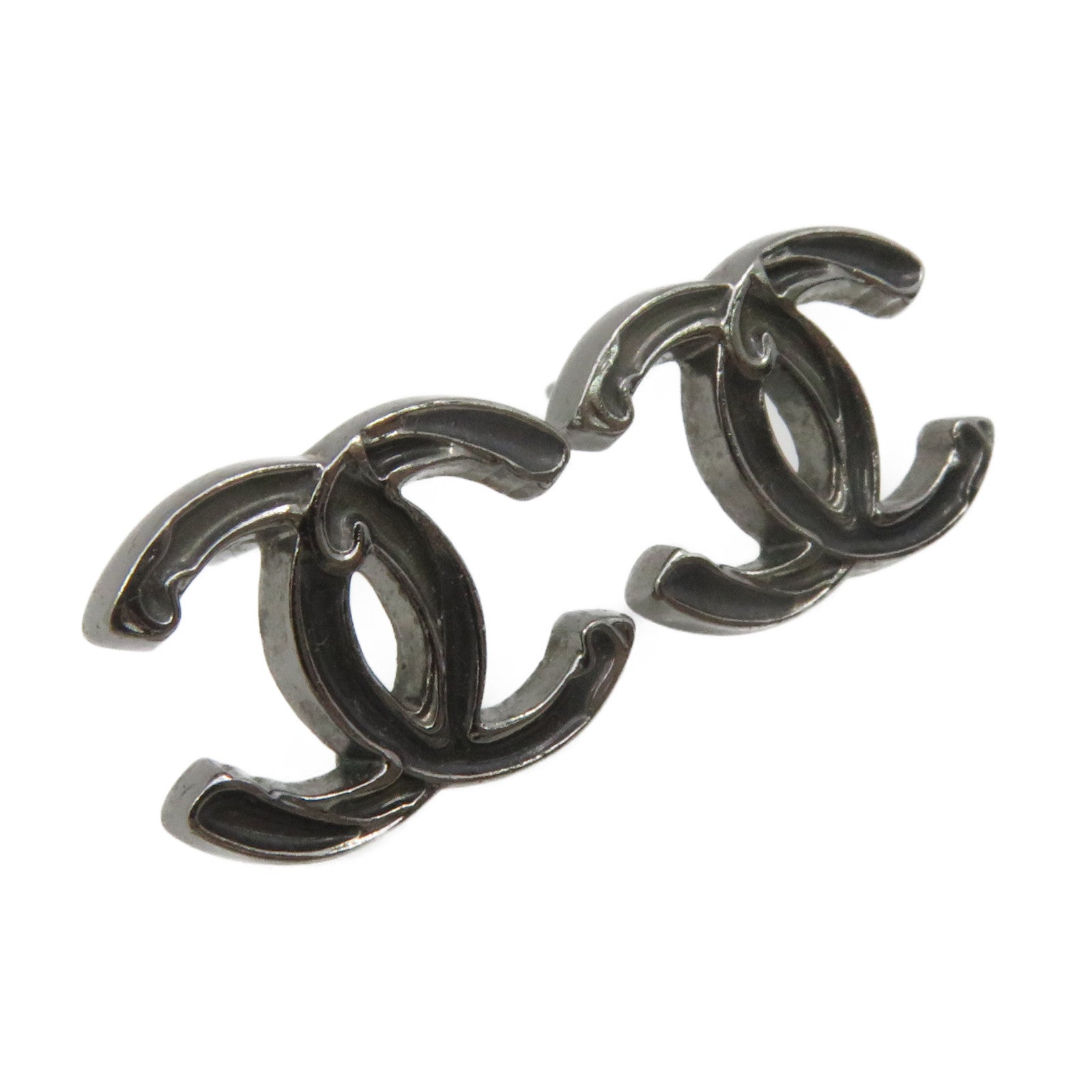 CHANEL 金屬CC Earrings耳環