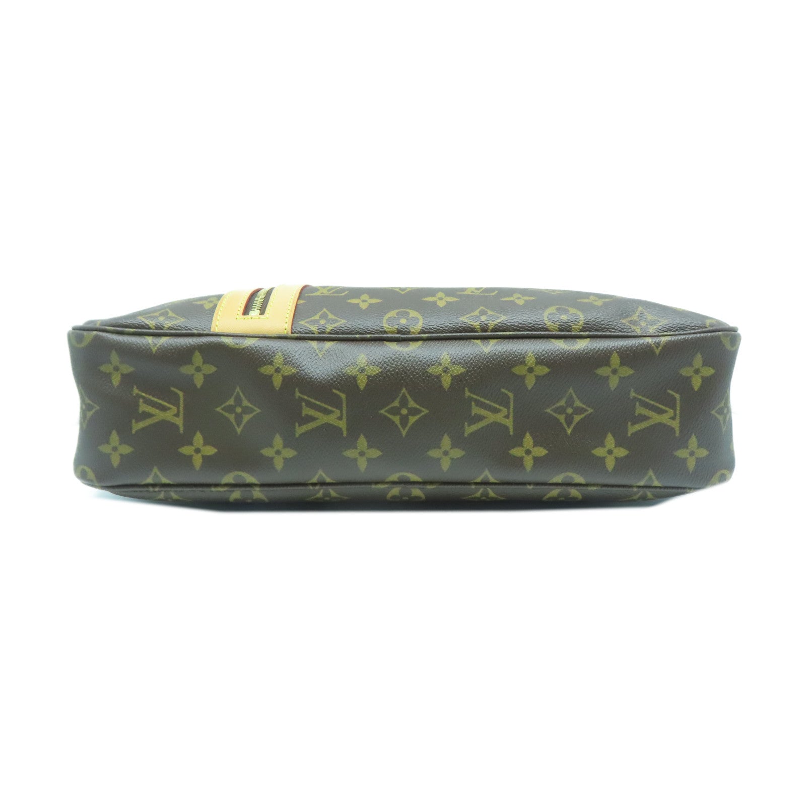 LOUIS VUITTON Monogram Sac Bosphore金扣手挽肩背兩用袋啡色