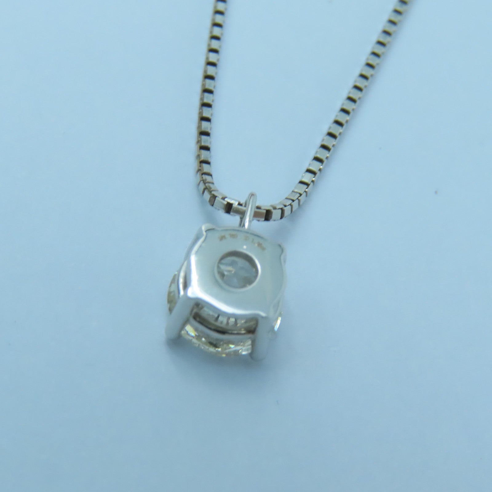 JEWELRY 【激減優惠】18K白金Diamond Necklace1.06ct鑽石項鍊