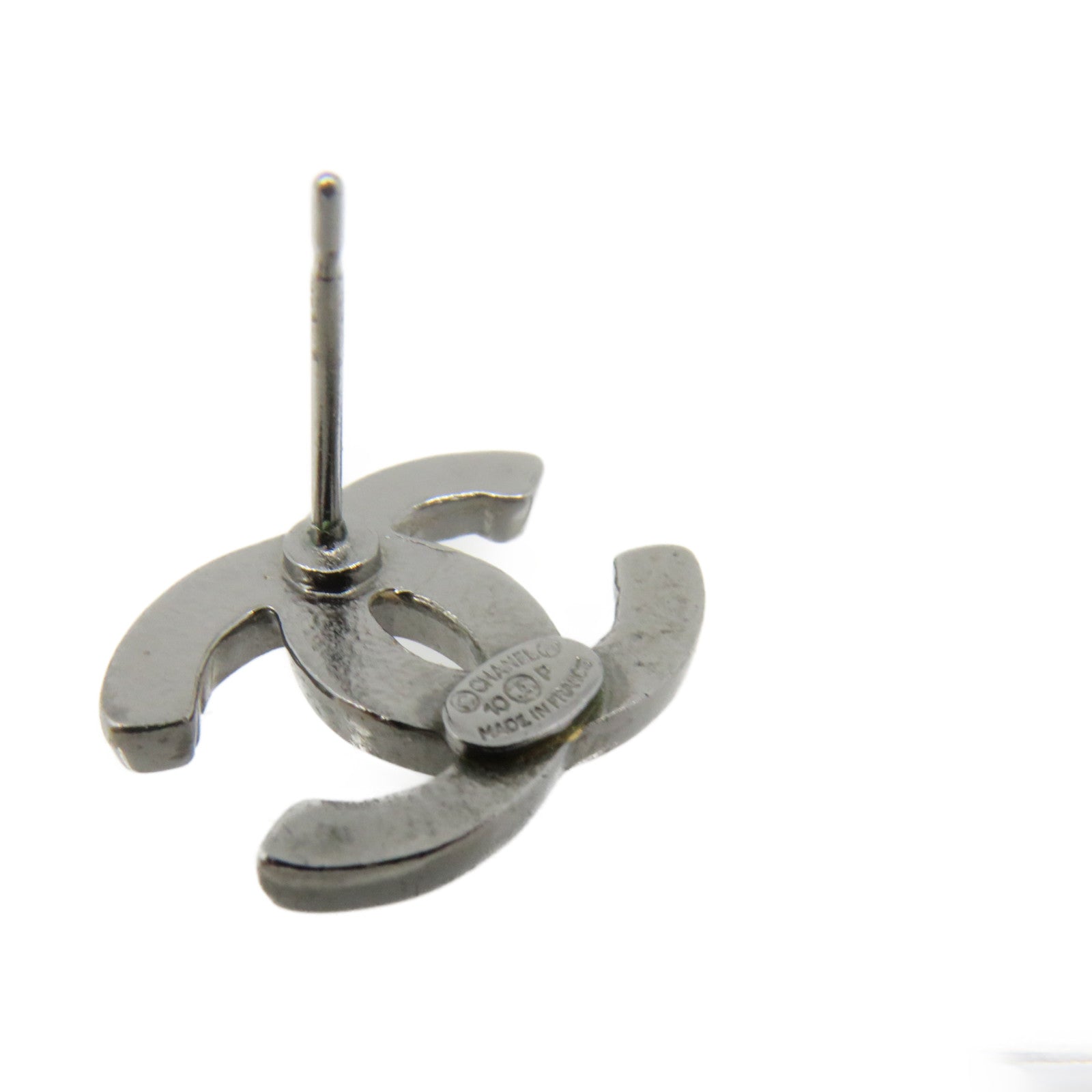 CHANEL 金屬CC Earrings耳環