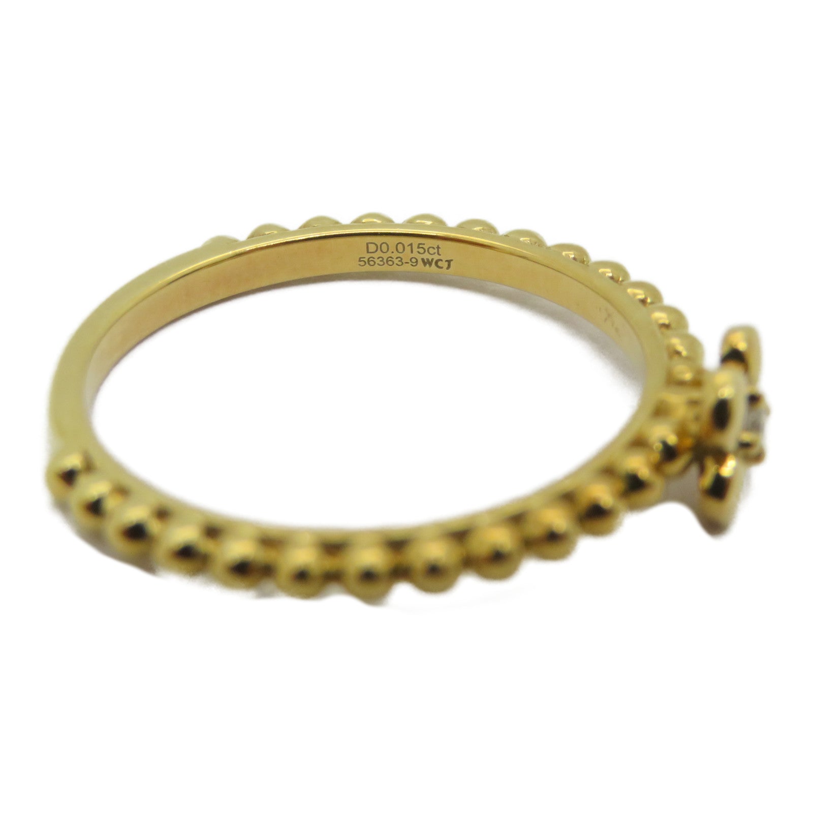 JEWELRY 18K黃金Diamond Ring鑽石戒指US#5.25