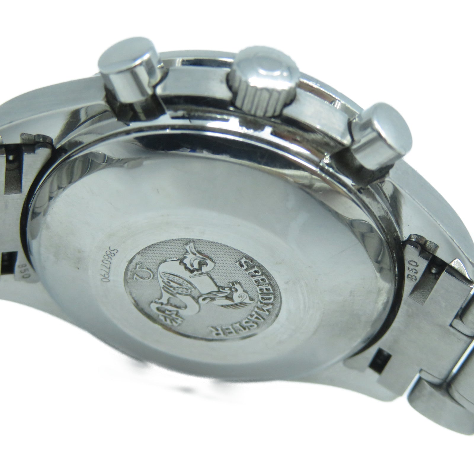 OMEGA Speedmaster不銹鋼自動機芯手錶黑色
