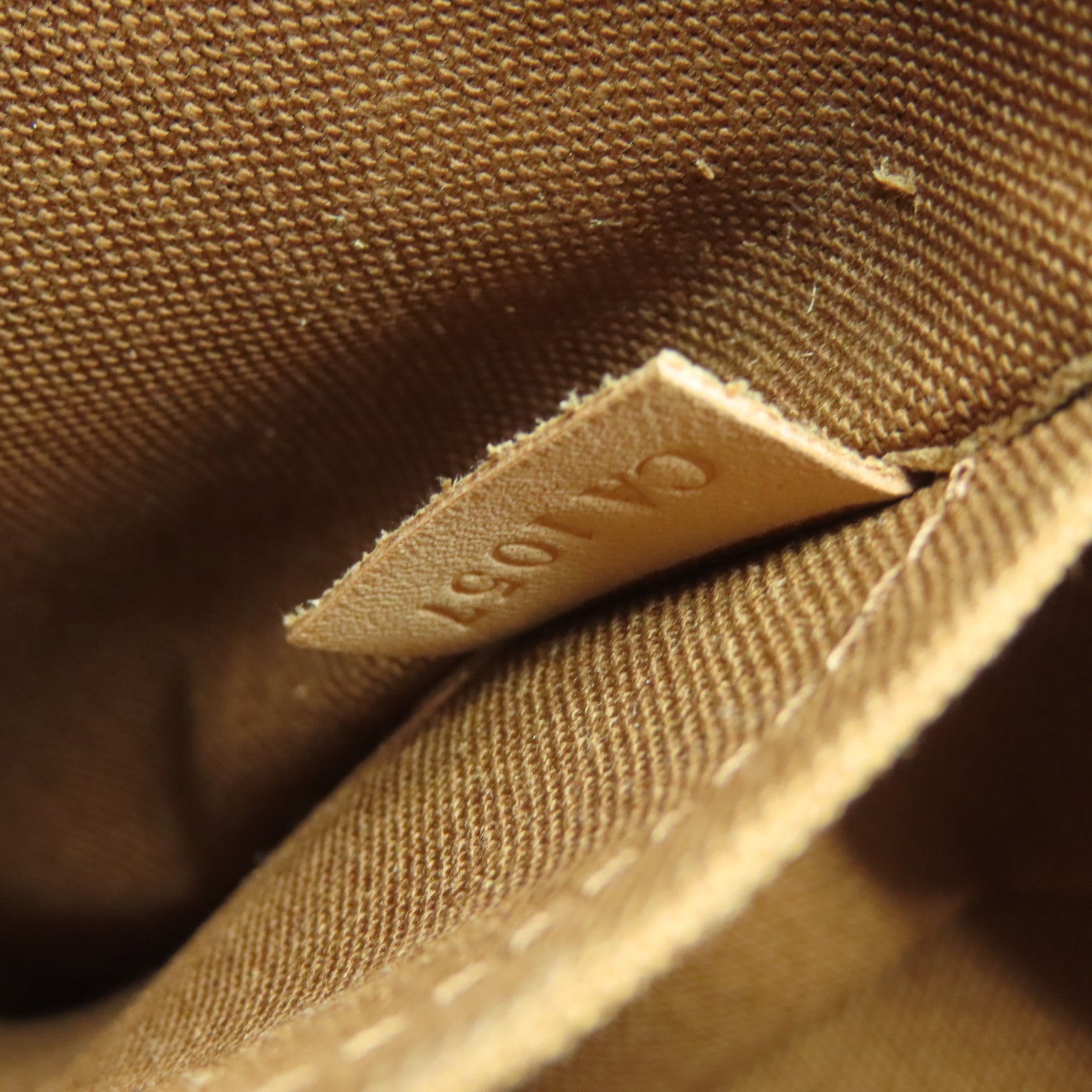 LOUIS VUITTON Monogram Sac Bosphore金扣手挽肩背兩用袋啡色
