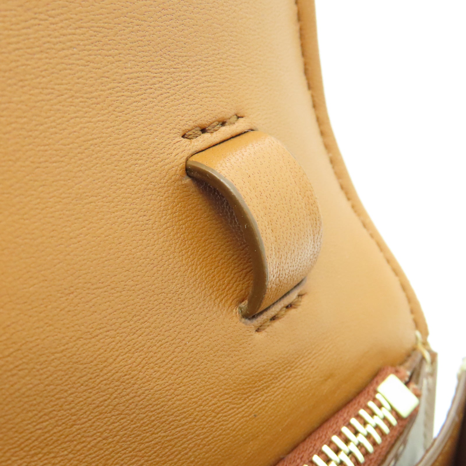 CELINE 牛皮皮革Classic Box金扣肩背袋棕色