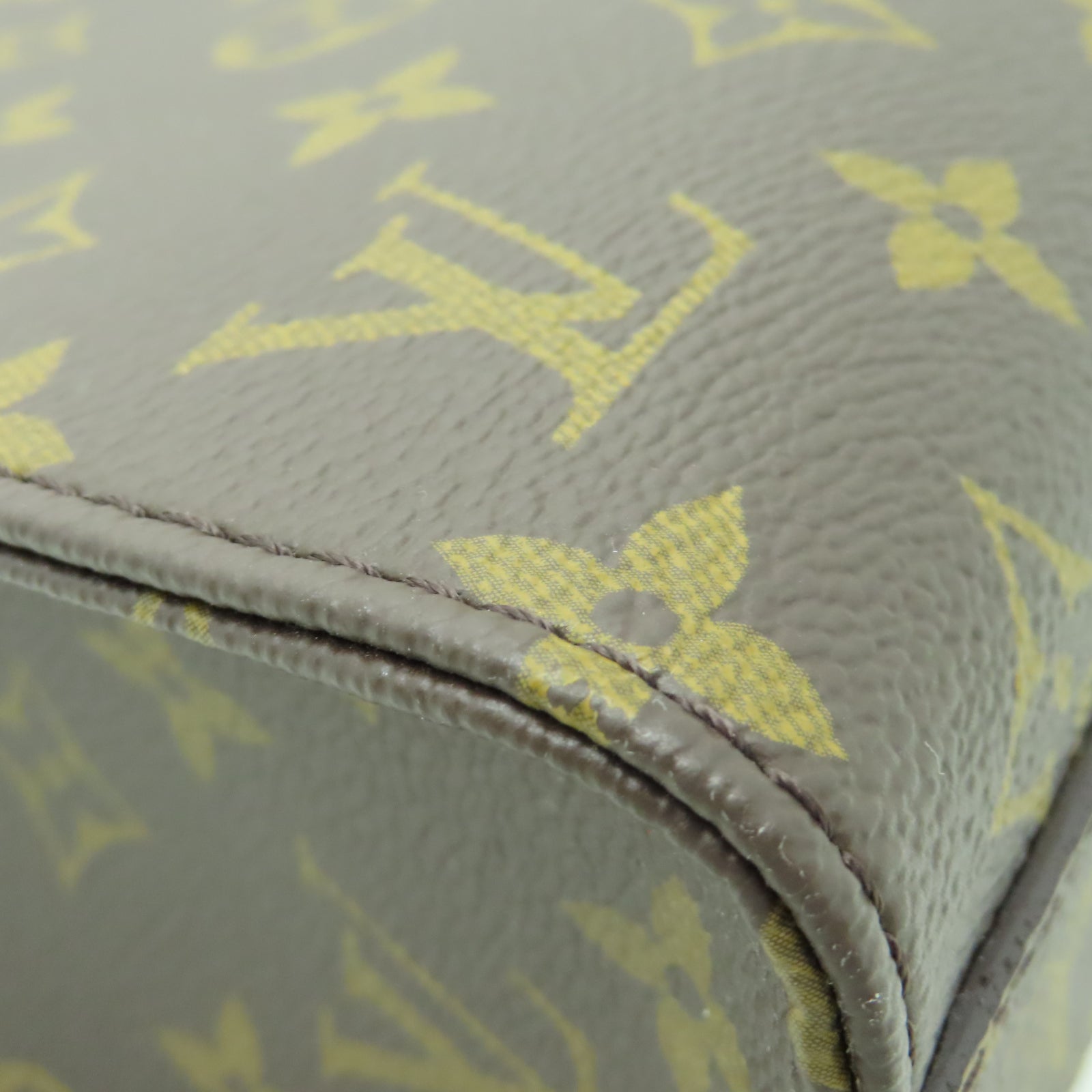 LOUIS VUITTON Monogram Sac Plat BB金扣手挽肩背兩用袋棕色
