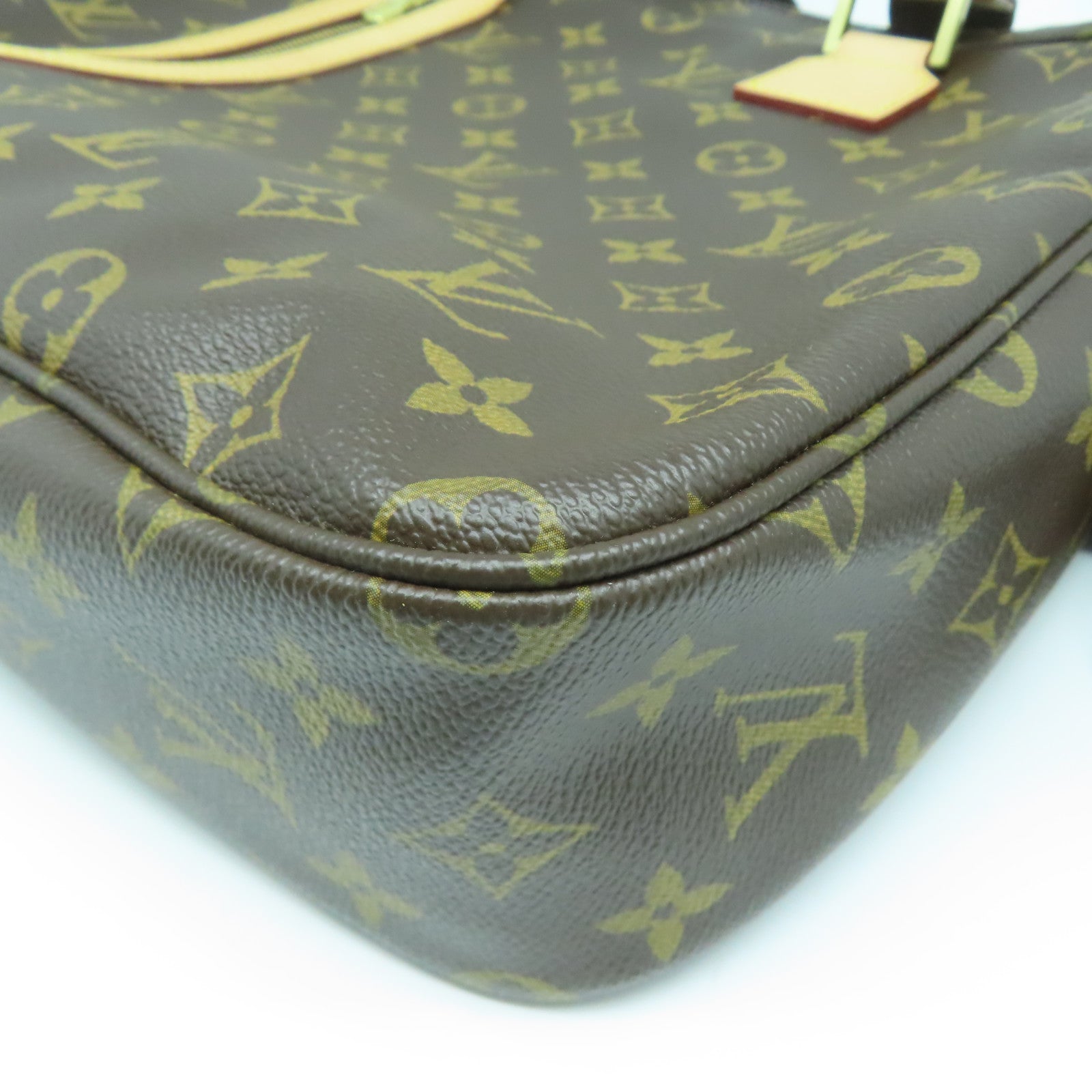 LOUIS VUITTON Monogram Sac Bosphore金扣手挽肩背兩用袋啡色