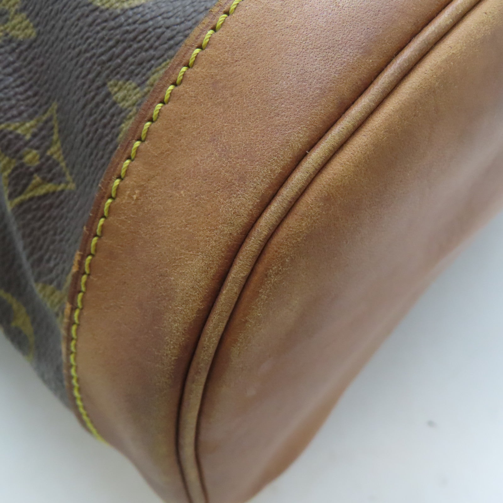 LOUIS VUITTON Monogram Montsouris MM金扣背包啡色