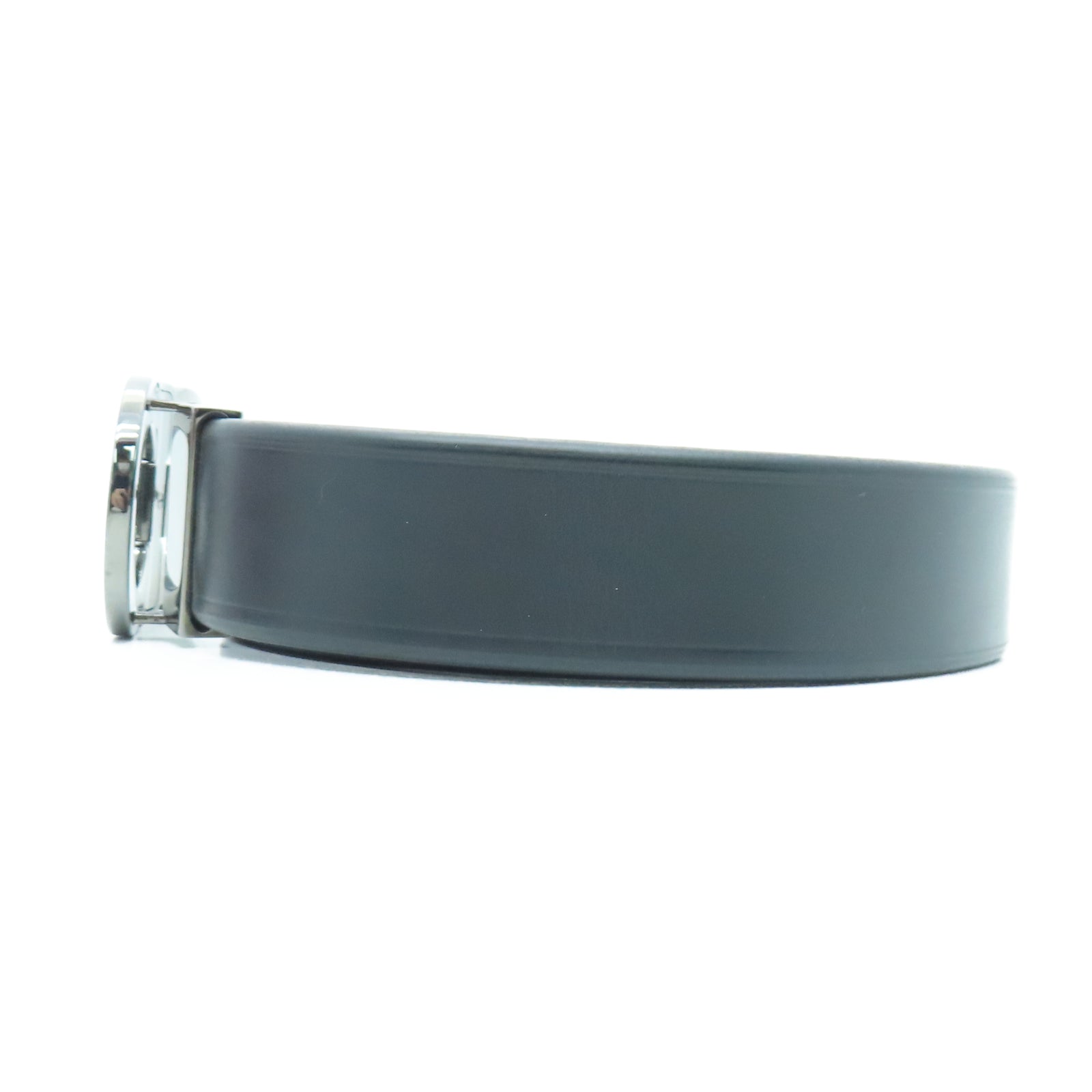 Salvatore Ferragamo 牛皮皮革Belt 110cm皮帶黑色
